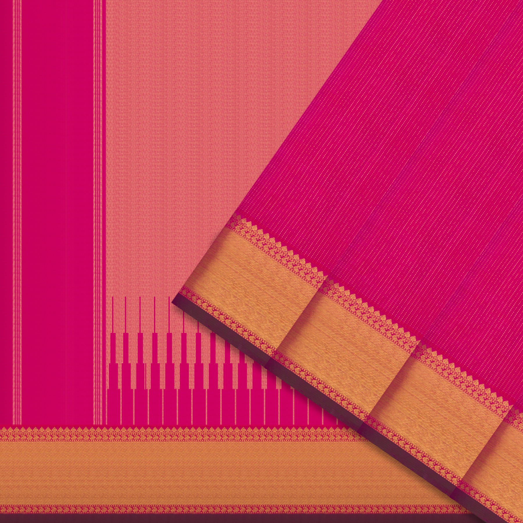 Kanakavalli Kanjivaram Silk Sari 25-615-HS001-01163 - Cover View