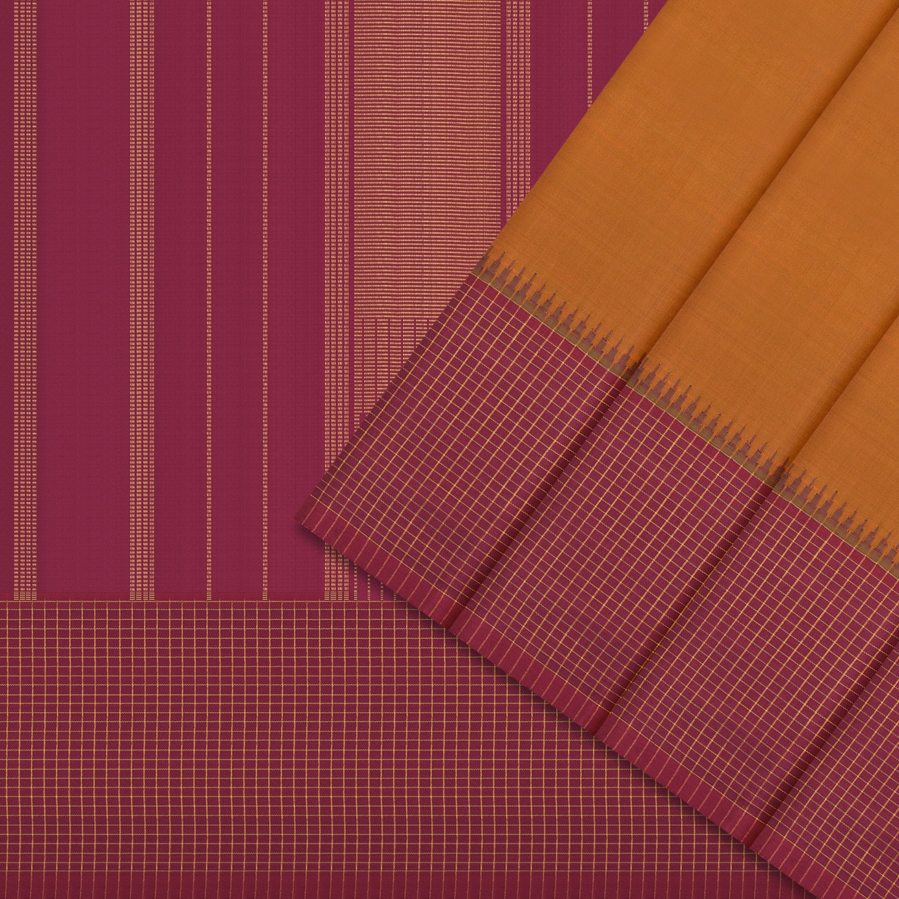 Kanakavalli Kanjivaram Silk Sari 25-615-HS001-01896 - Cover View