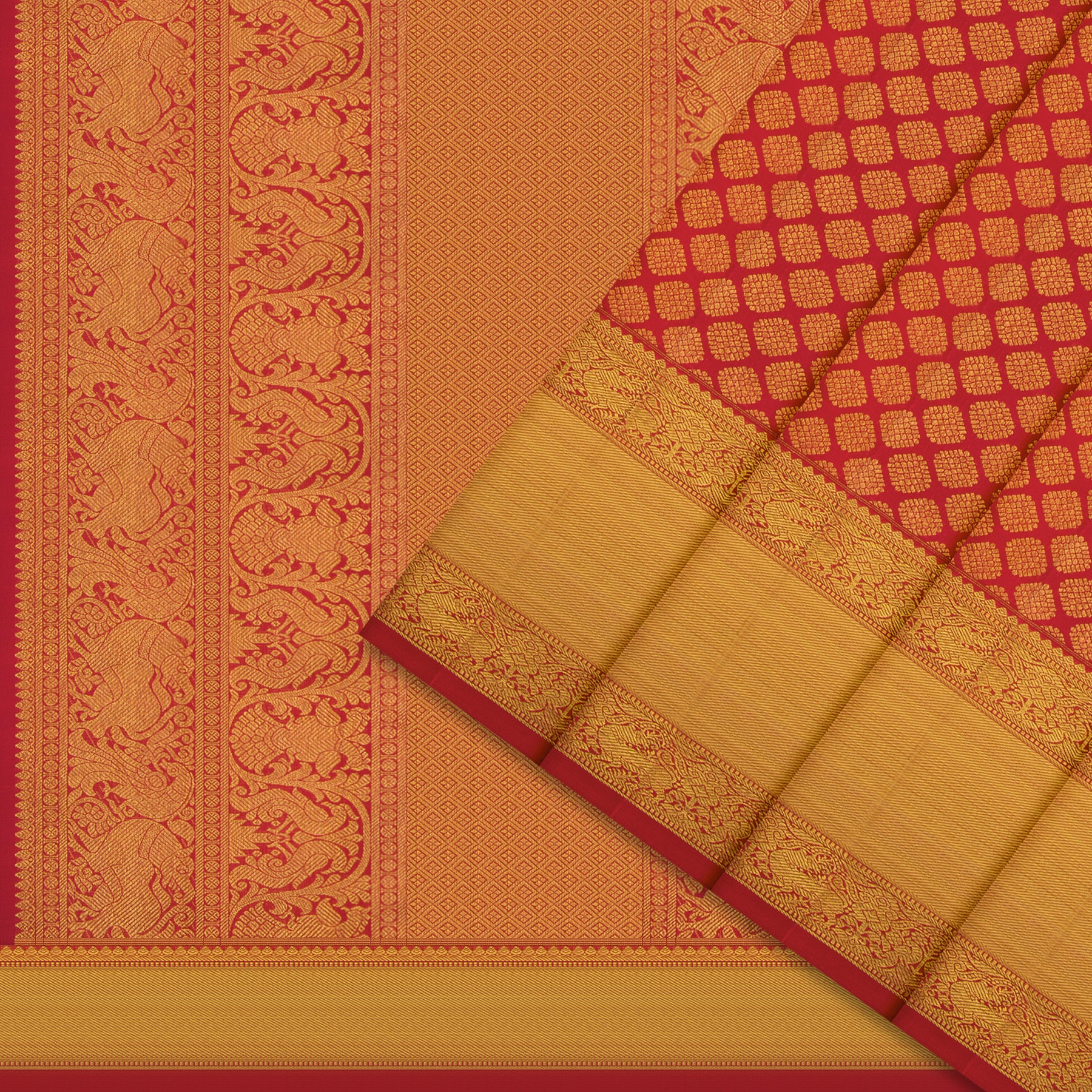 Kanakavalli Kanjivaram Silk Sari 25-615-HS001-01898 - Cover View