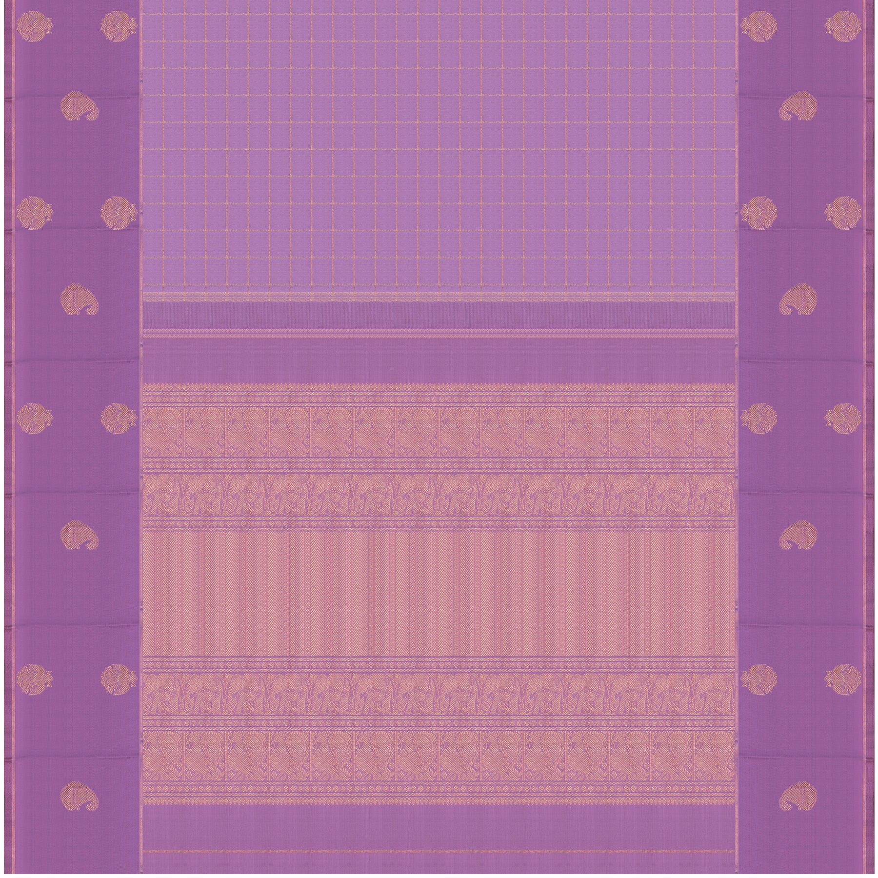Kanakavalli Kanjivaram Silk Sari 25-615-HS001-01928 - Full View
