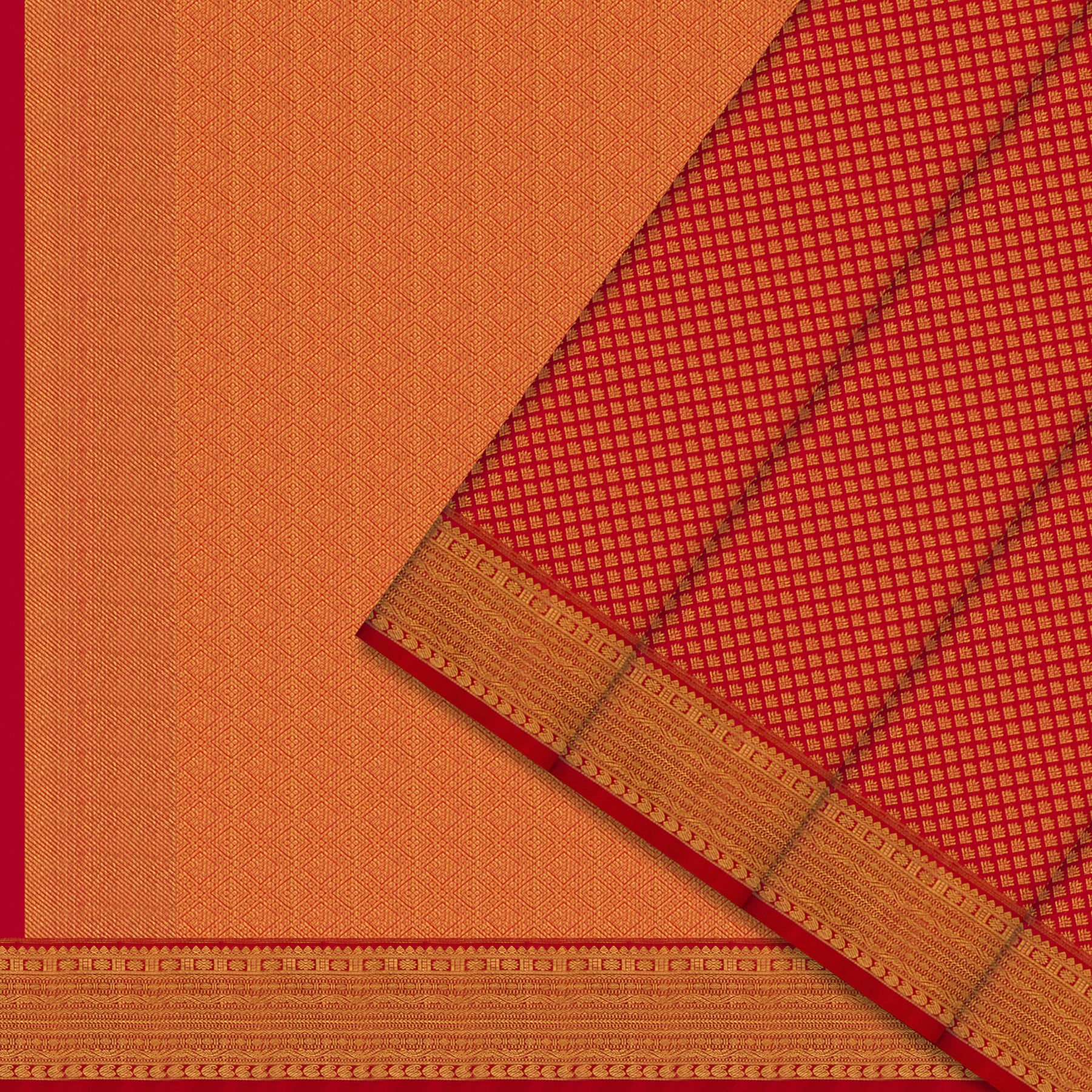 Kanakavalli Kanjivaram Silk Sari 25-615-HS001-01930 - Cover View