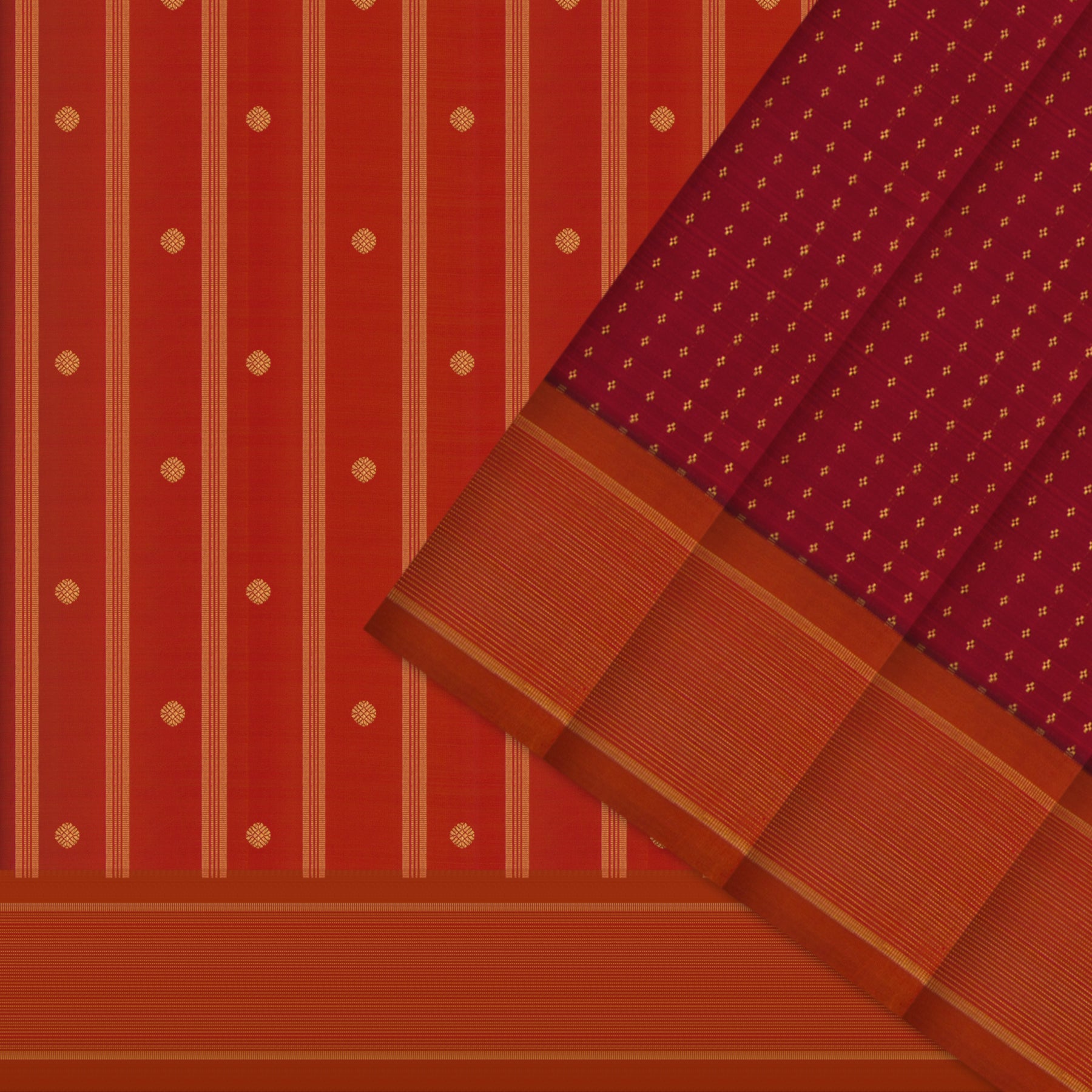 Kanakavalli Kanjivaram Silk Sari 25-615-HS001-01932 - Cover View