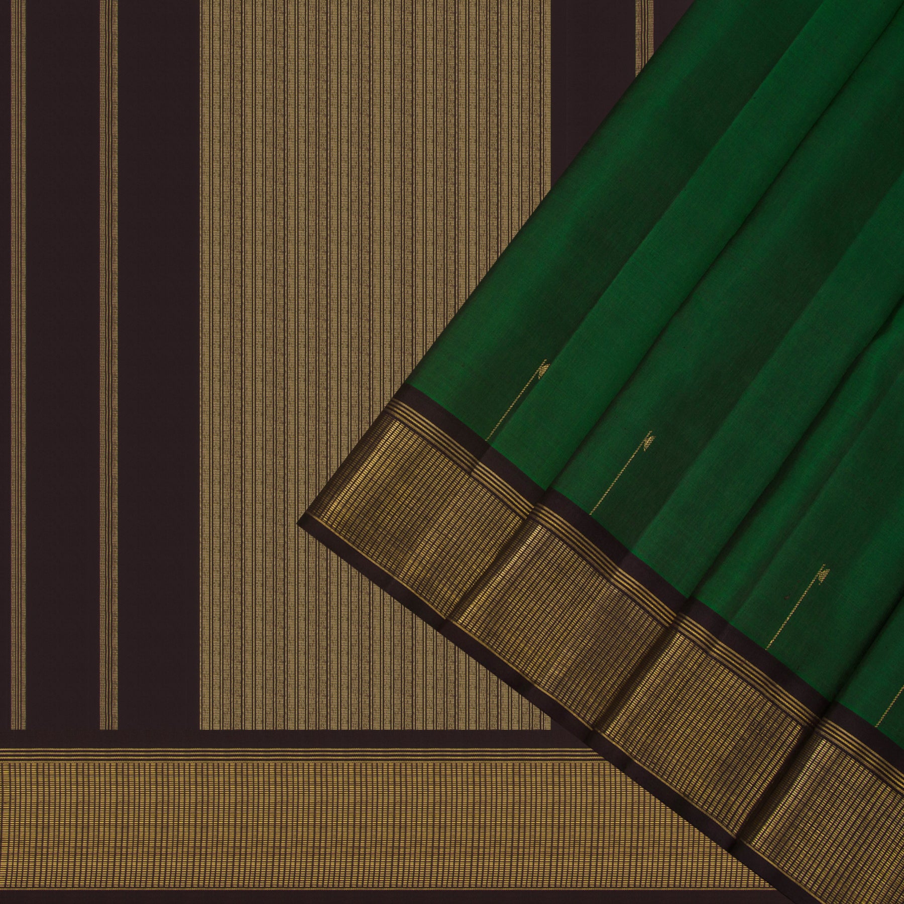 Kanakavalli Kanjivaram Silk Sari 25-615-HS001-01937 - Cover View 