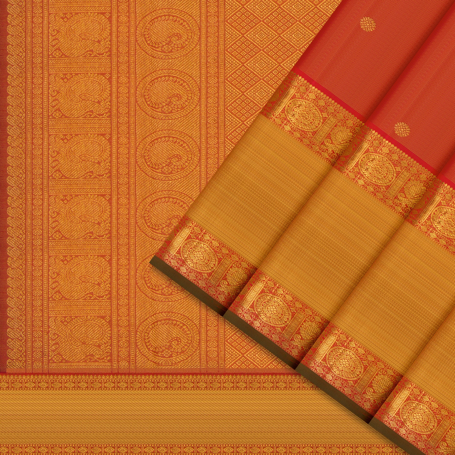 Kanakavalli Kanjivaram Silk Sari 25-615-HS001-01946 - Cover View