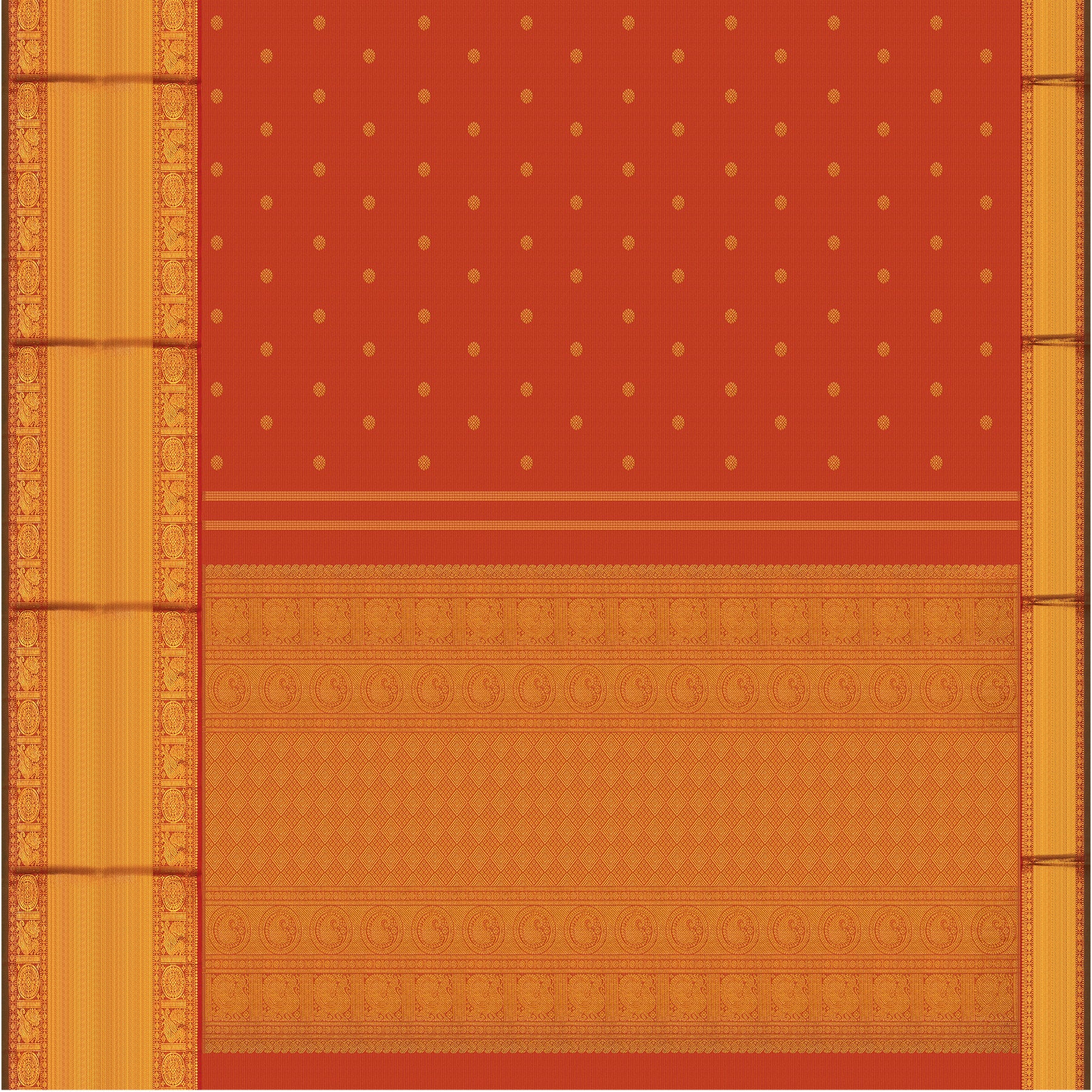 Kanakavalli Kanjivaram Silk Sari 25-615-HS001-01946 - Full View