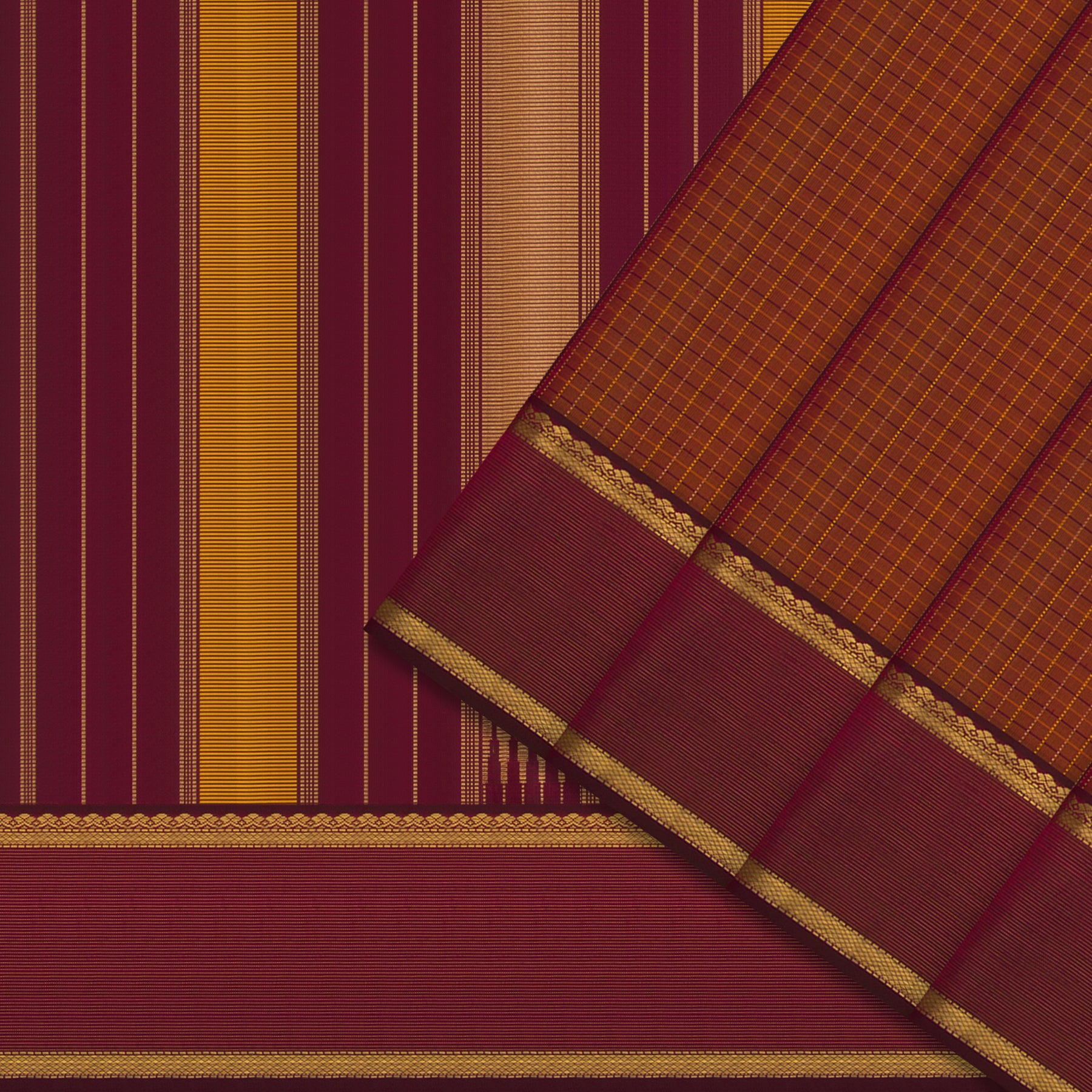 Kanakavalli Kanjivaram Silk Sari 25-615-HS001-01948 - Cover View