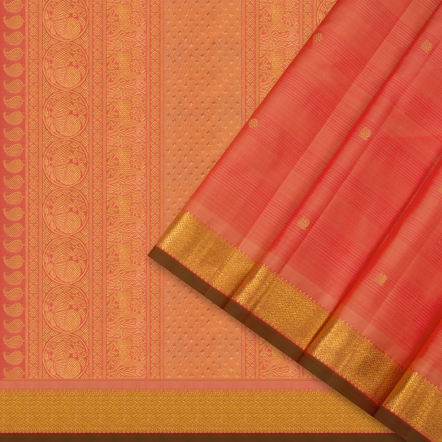 Kanakavalli Kanjivaram Silk Sari 25-615-HS001-01954 - Cover View