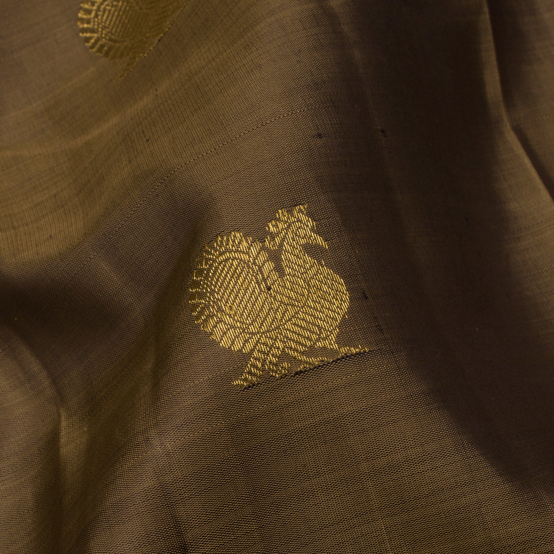 Kanakavalli Kanjivaram Silk Sari 25-615-HS001-01961 - Fabric View