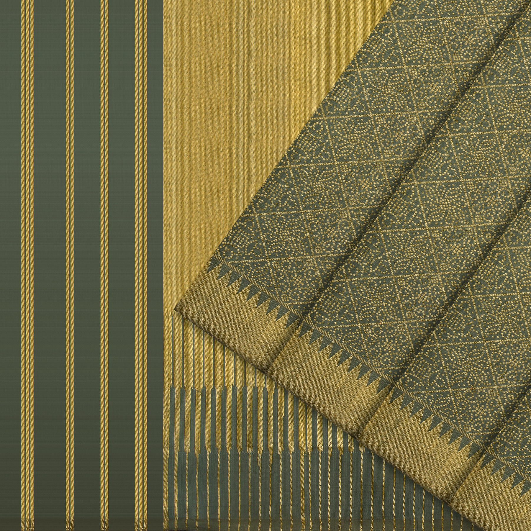 Kanakavalli Kanjivaram Silk Sari 25-615-HS001-02634 - Cover View