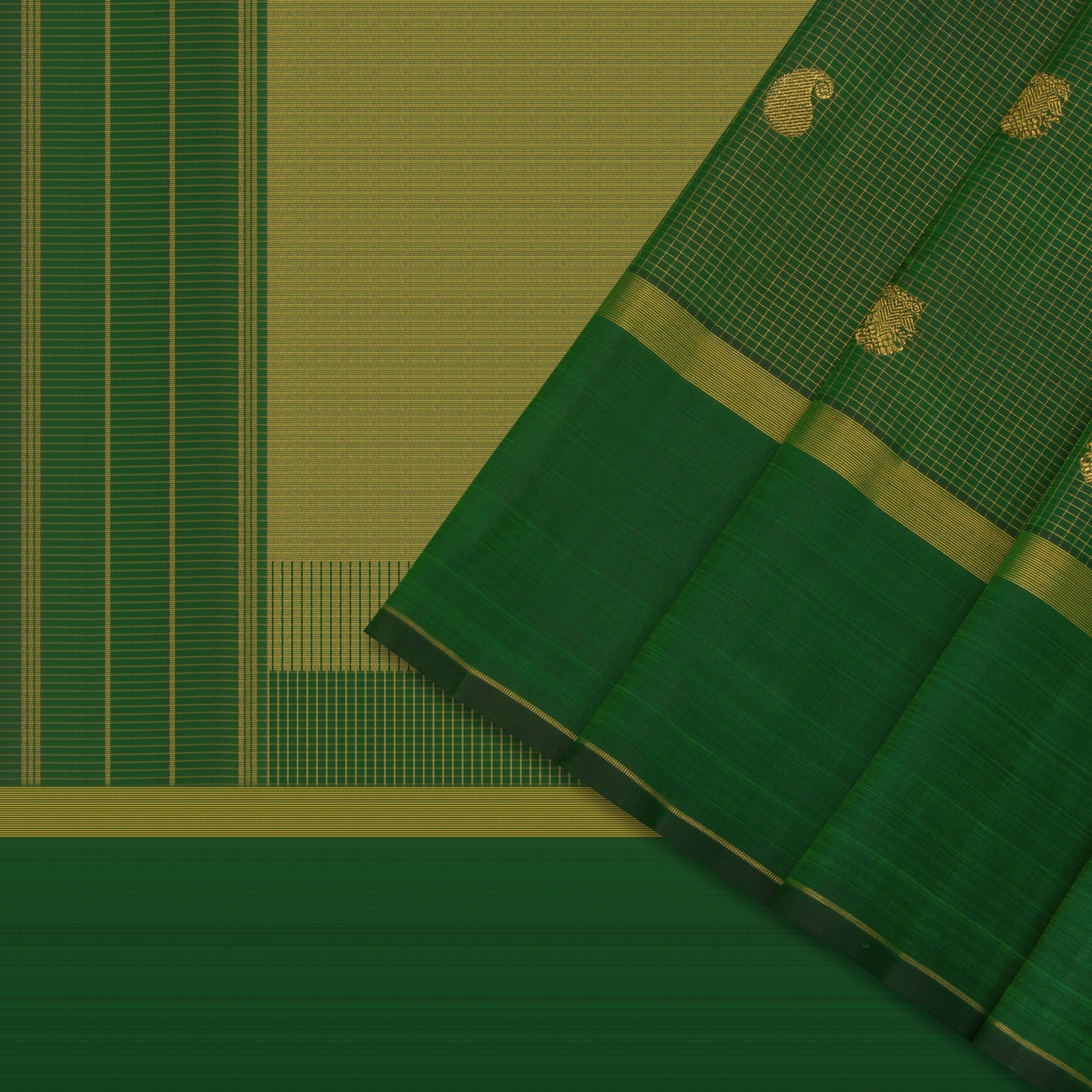 Kanakavalli Kanjivaram Silk Sari 25-615-HS001-02655 - Cover View