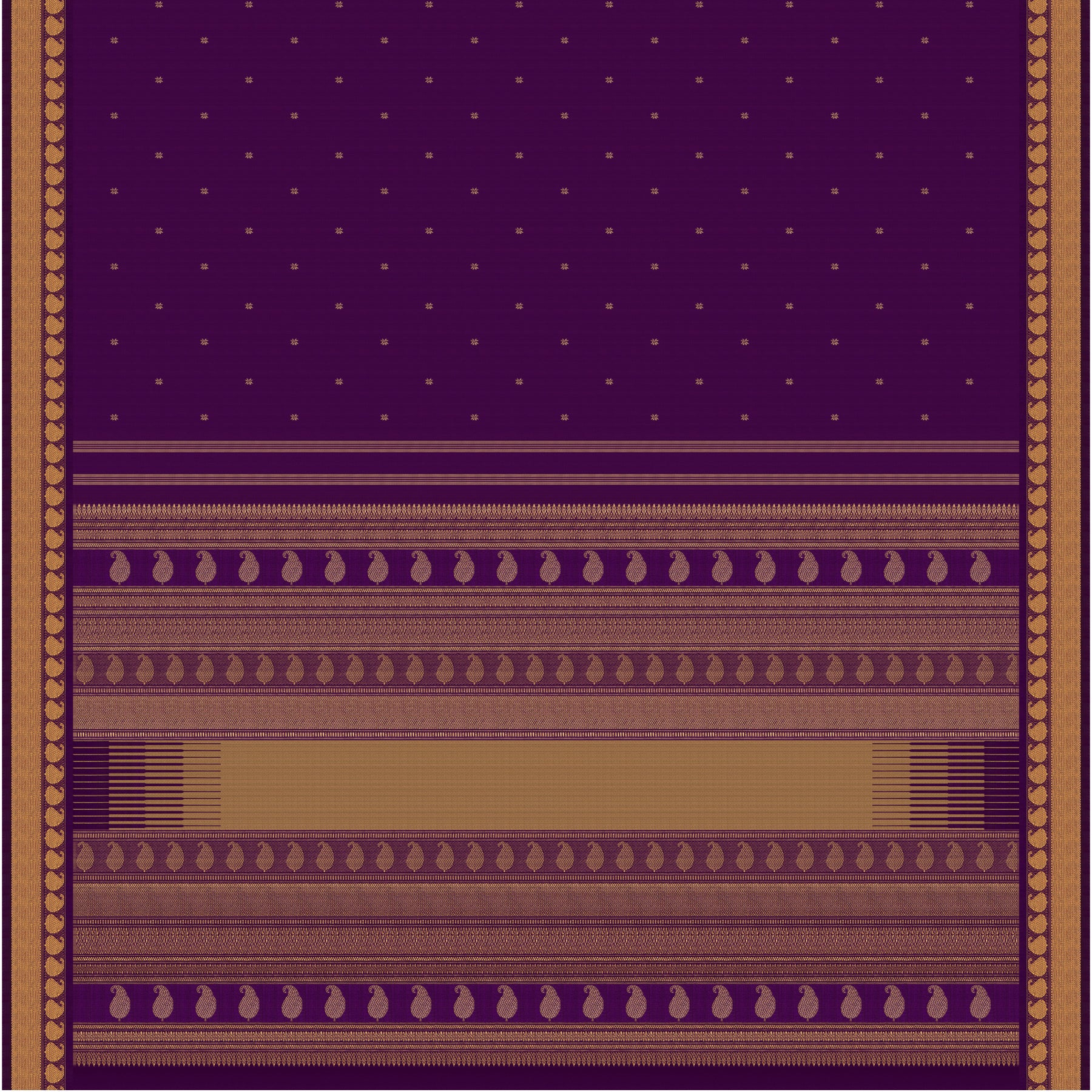 Kanakavalli Kanjivaram Silk Sari 25-615-HS001-02677 - Full View