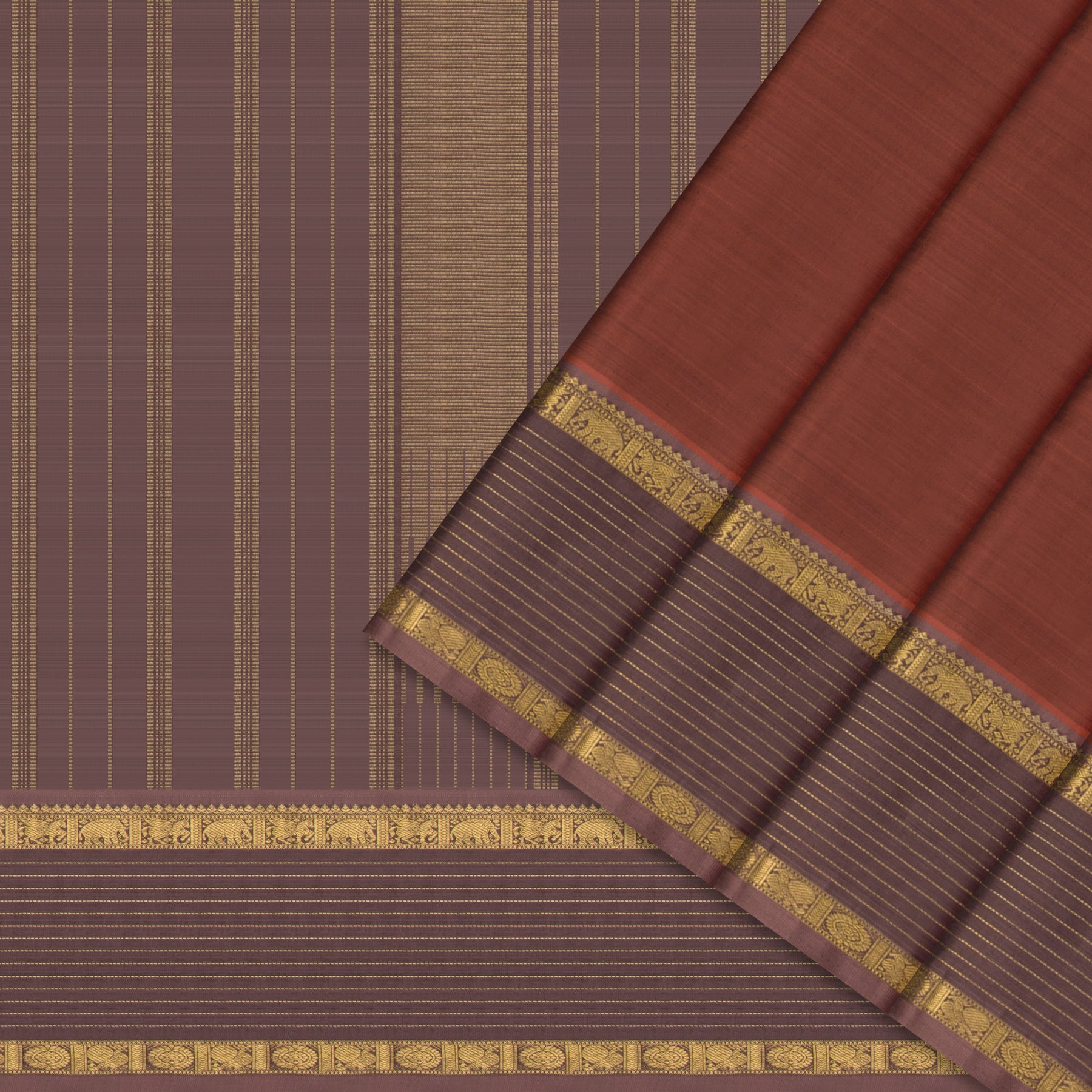 Kanakavalli Kanjivaram Silk Sari 25-615-HS001-02710 - Cover View