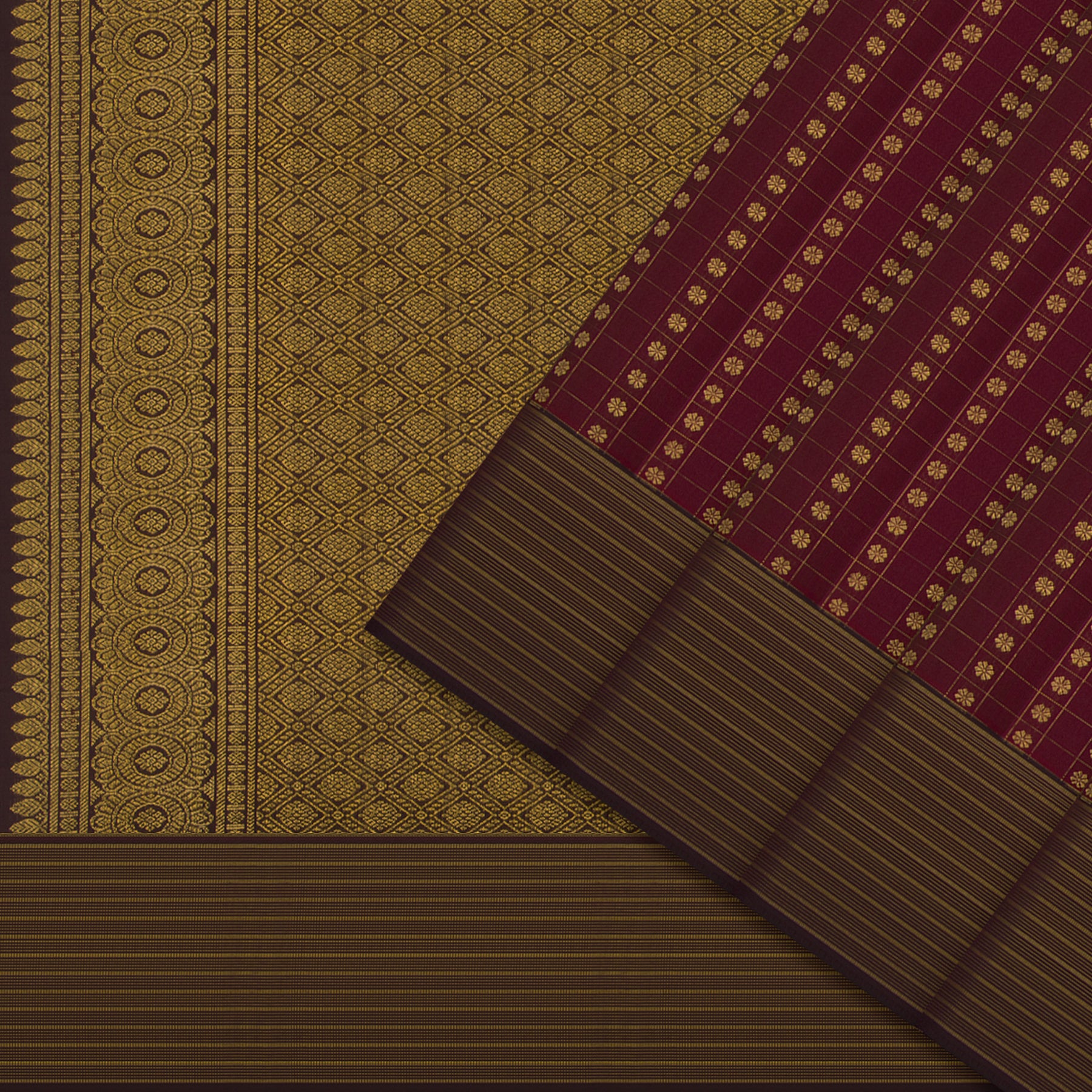 Kanakavalli Kanjivaram Silk Sari 25-615-HS001-02720 - Cover View