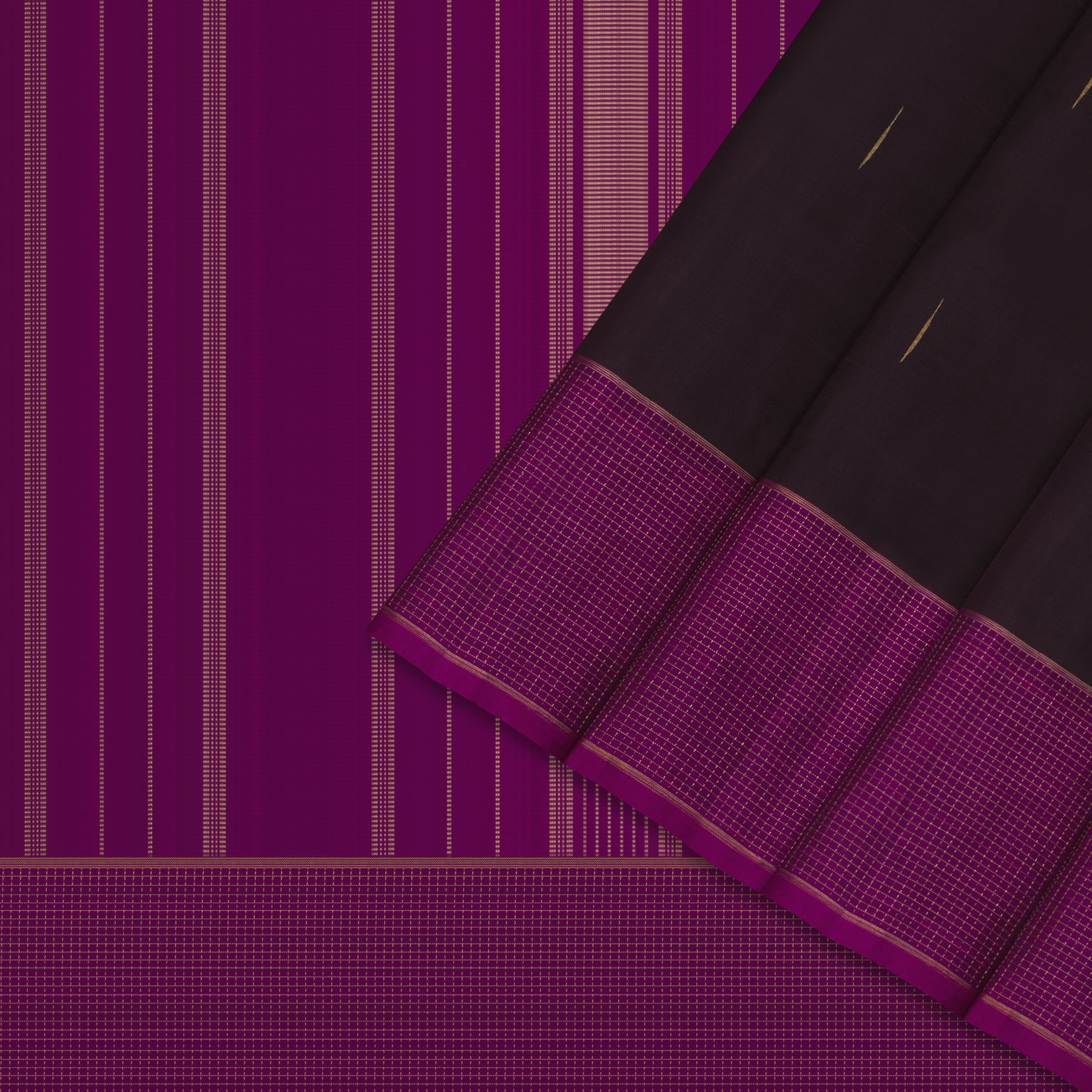 Kanakavalli Kanjivaram Silk Sari 25-615-HS001-02725 - Cover View 