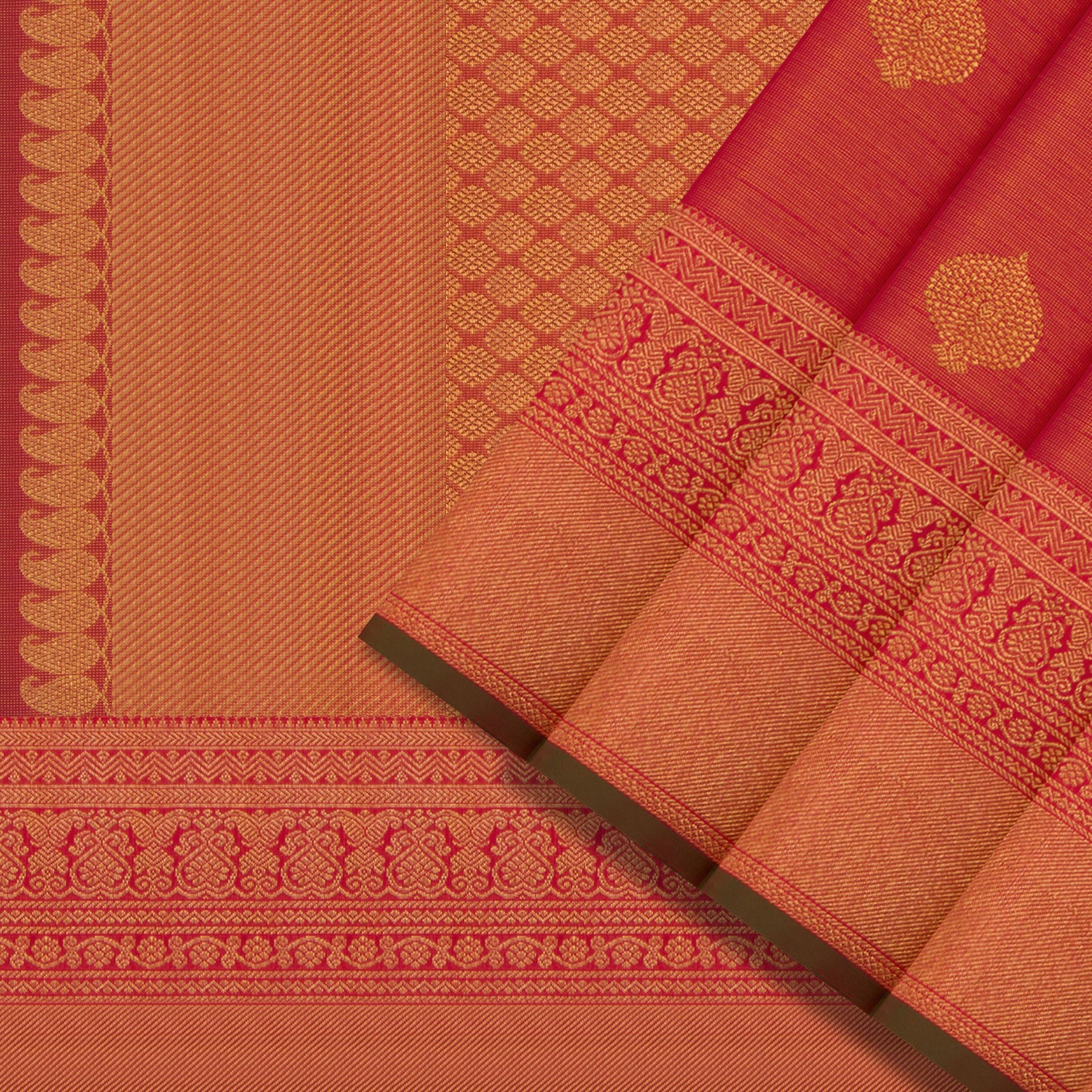 Kanakavalli Kanjivaram Silk Sari 25-615-HS001-02731 - Cover View