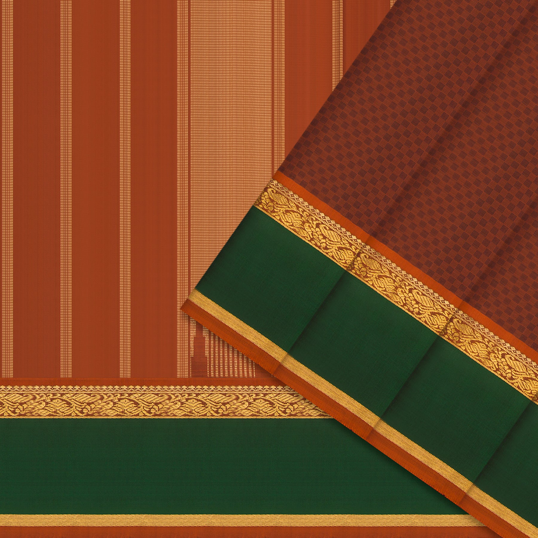 Kanakavalli Kanjivaram Silk Sari 25-615-HS001-02733 - Cover View
