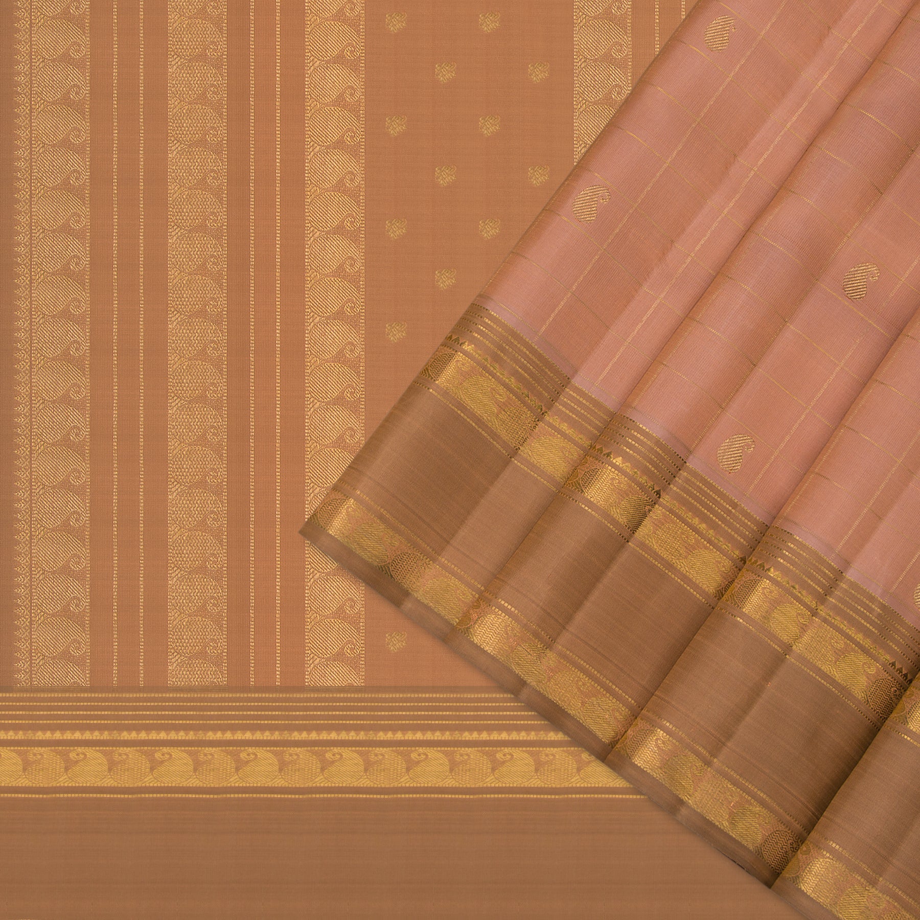 Kanakavalli Kanjivaram Silk Sari 25-615-HS001-03678 - Cover View