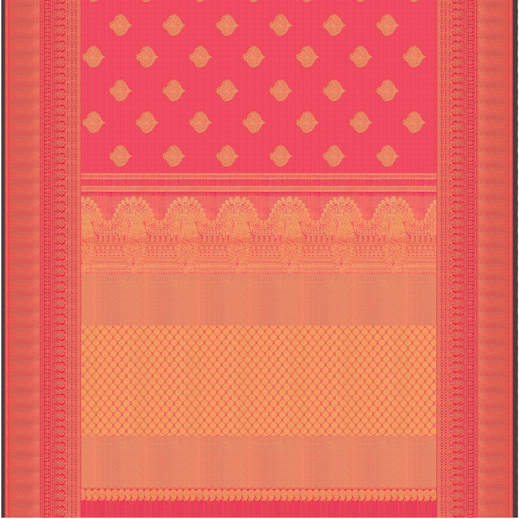 Kanakavalli Kanjivaram Silk Sari 25-615-HS001-03682 - Full View