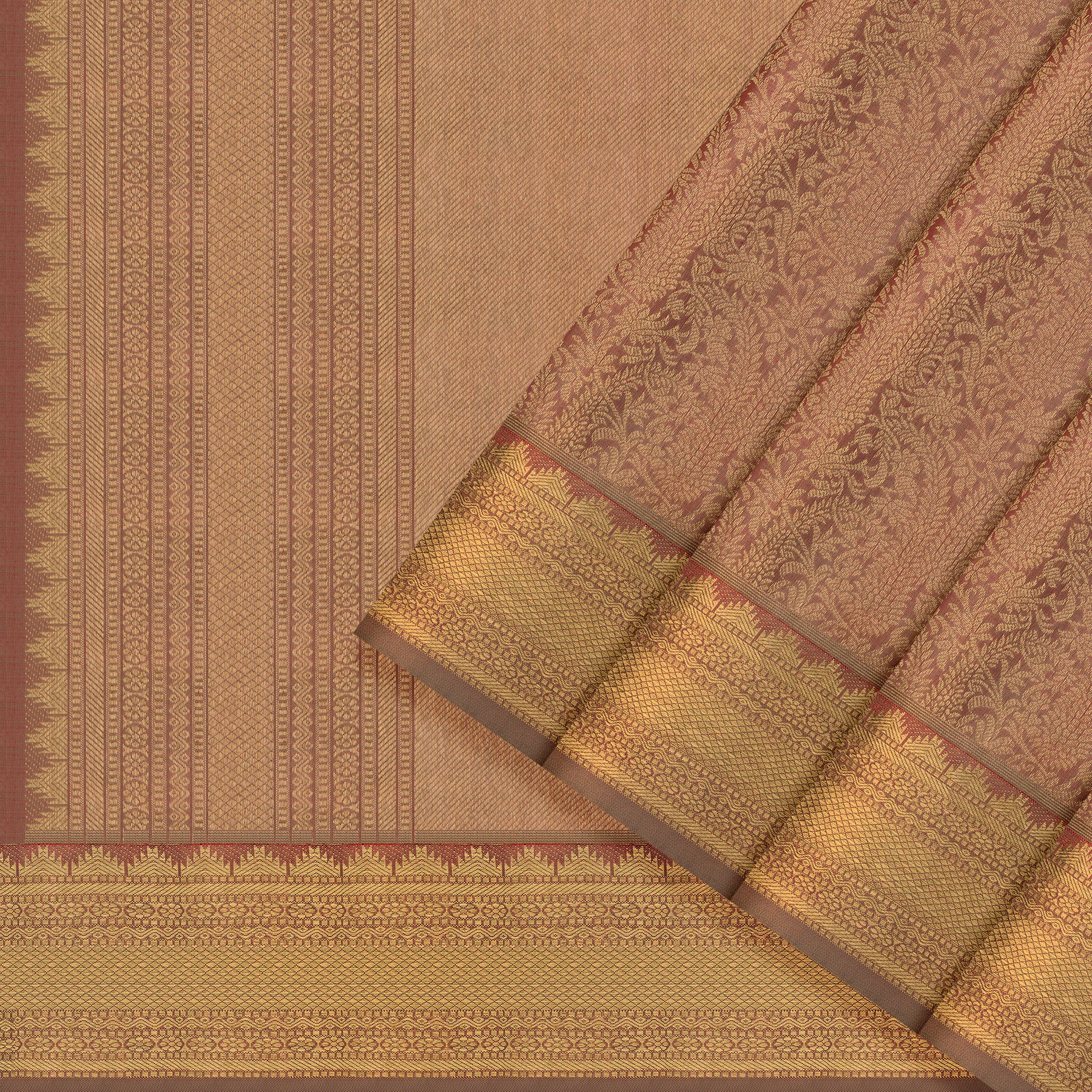 Kanakavalli Kanjivaram Silk Sari 25-615-HS001-03695 - Cover View