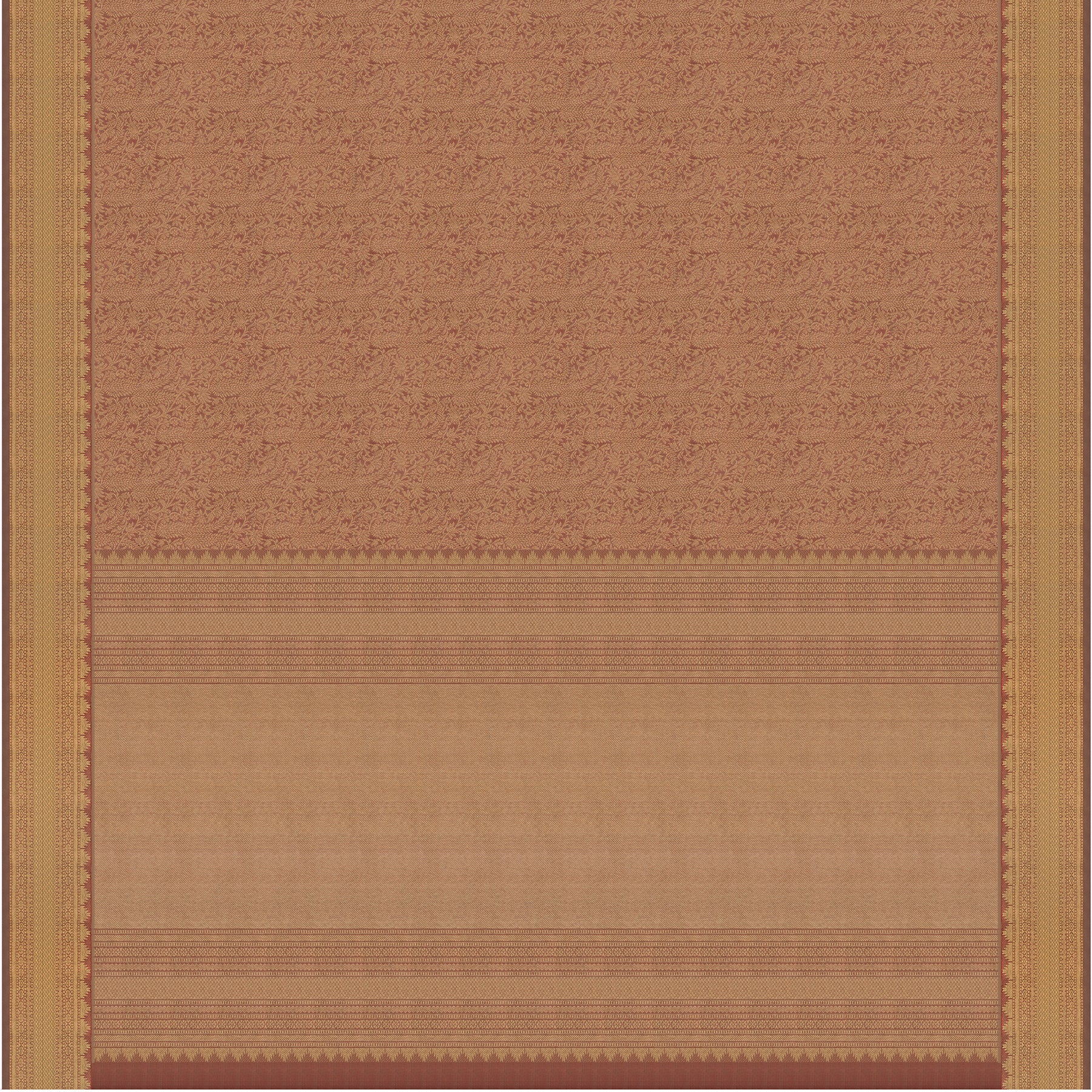 Kanakavalli Kanjivaram Silk Sari 25-615-HS001-03695 - Full View