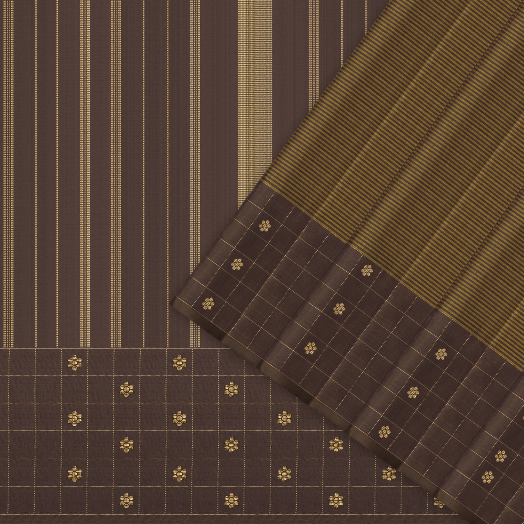 Kanakavalli Kanjivaram Silk Sari 25-615-HS001-03700 - Cover View
