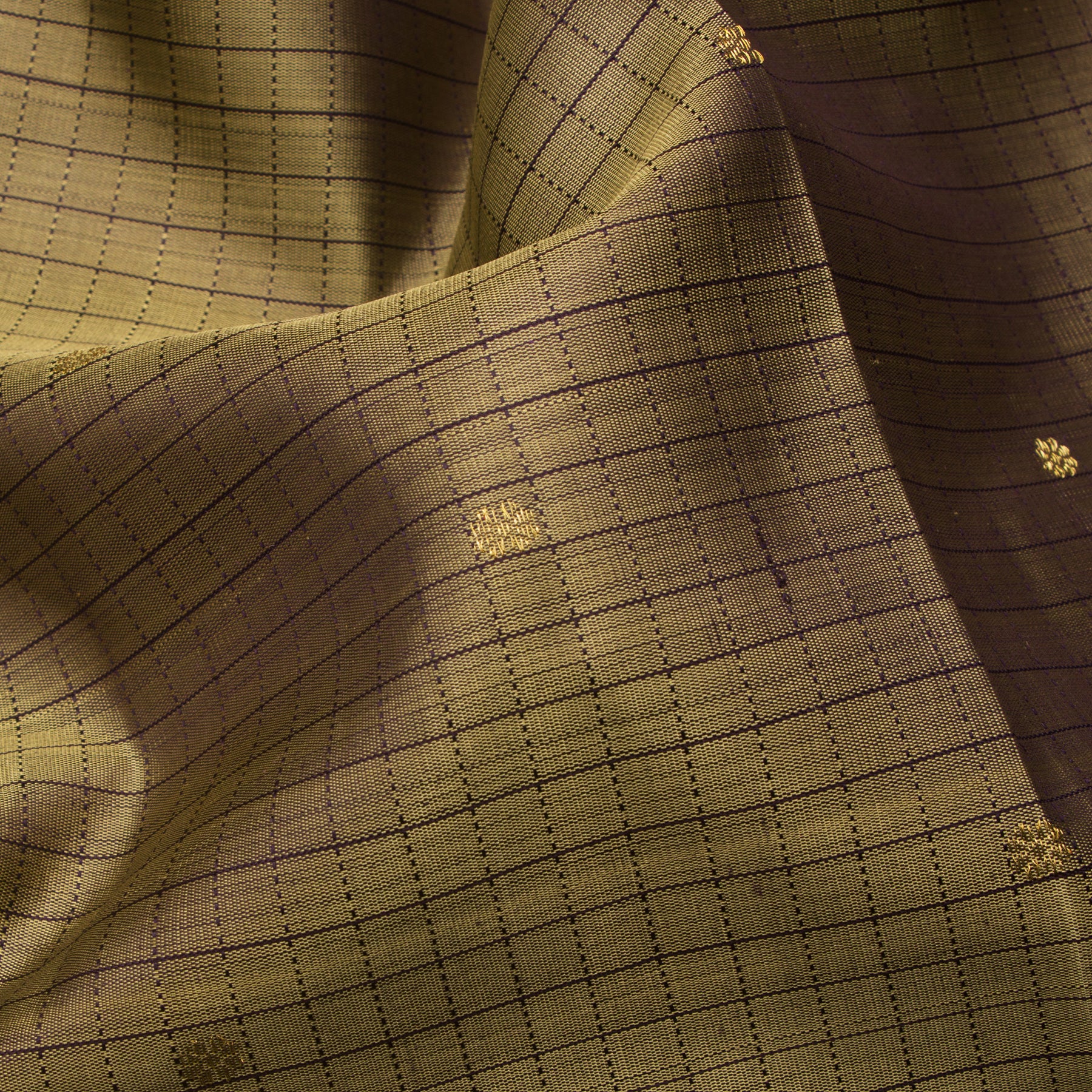 Kanakavalli Kanjivaram Silk Sari 25-615-HS001-03838 - Fabric View 