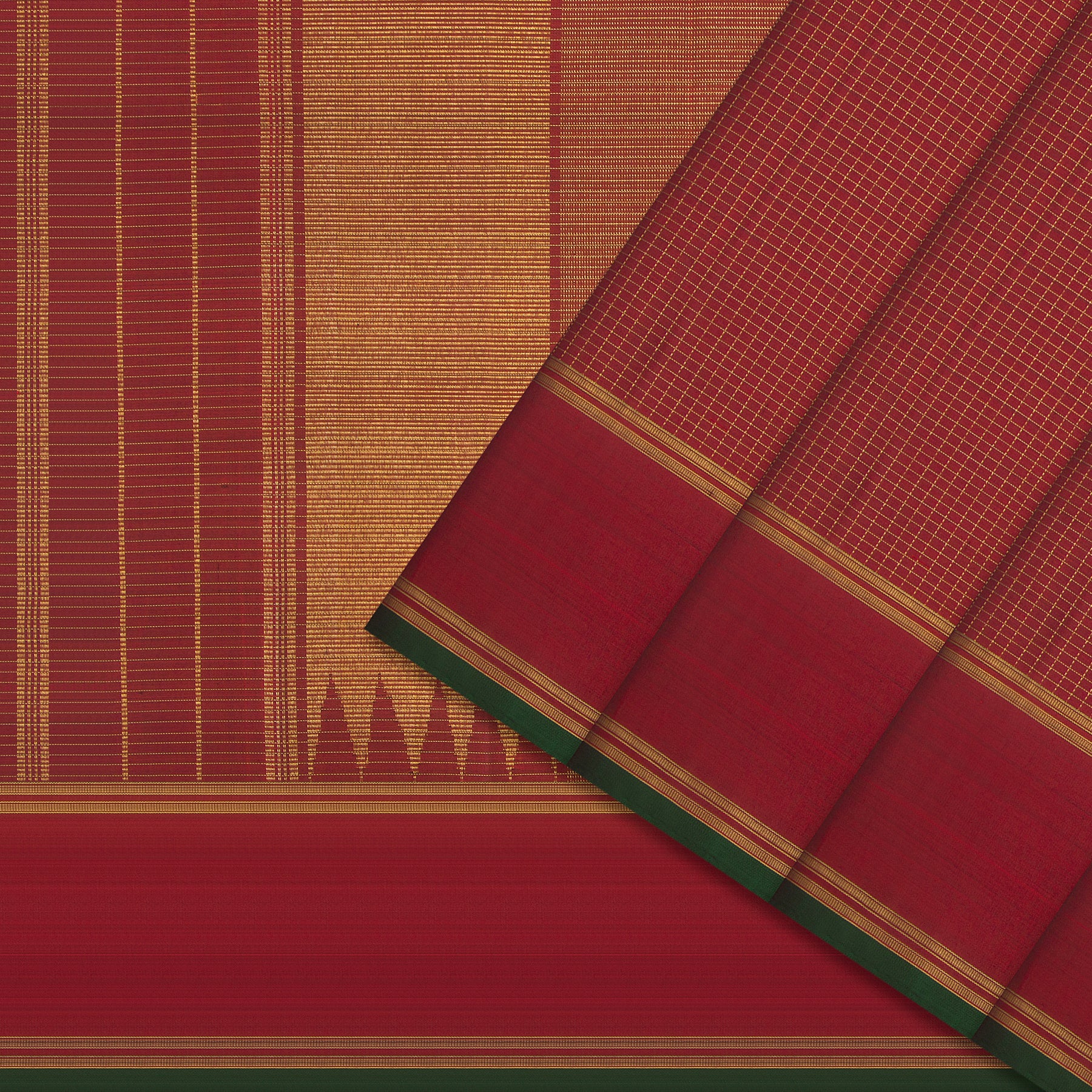 Kanakavalli Kanjivaram Silk Sari 25-615-HS001-03841 - Cover View