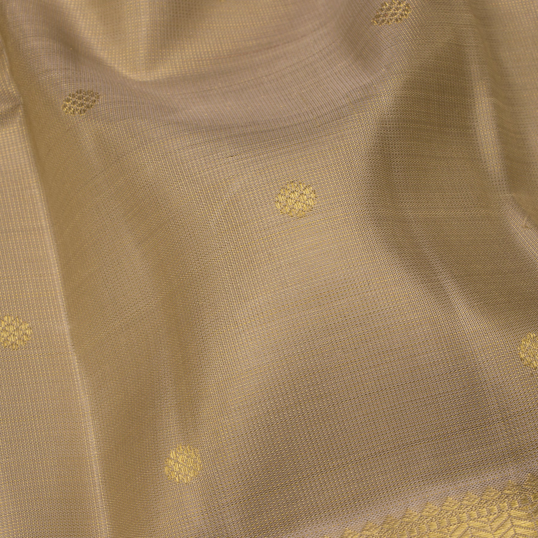 Kanakavalli Kanjivaram Silk Sari 25-615-HS001-03842 - Fabric View