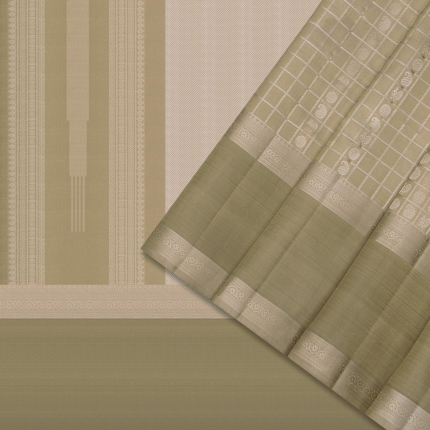 Kanakavalli Kanjivaram Silk Sari 25-615-HS001-03849 - Cover View 