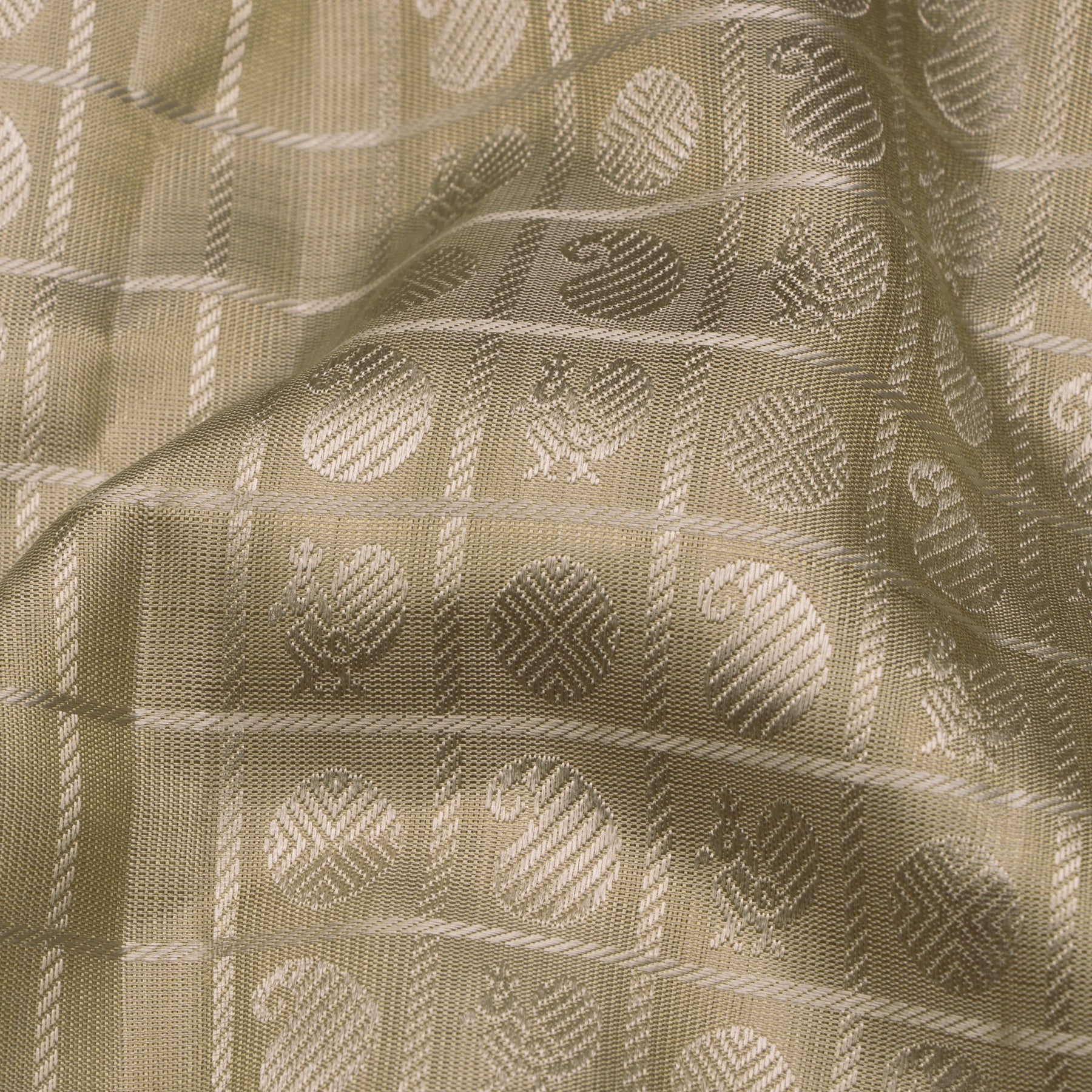 Kanakavalli Kanjivaram Silk Sari 25-615-HS001-03849 - Fabric View 