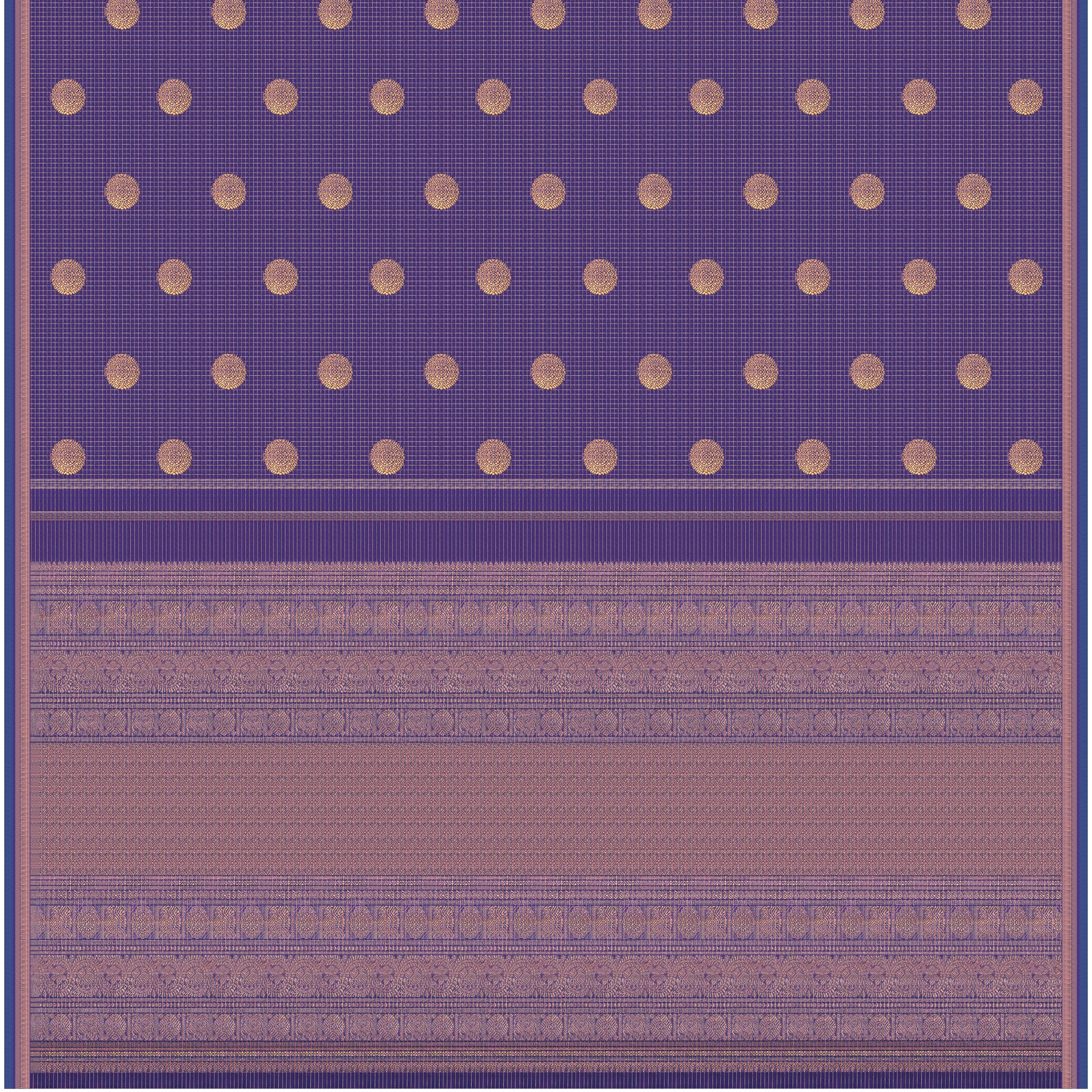 Kanakavalli Kanjivaram Silk Sari 25-615-HS001-03868 - Full View