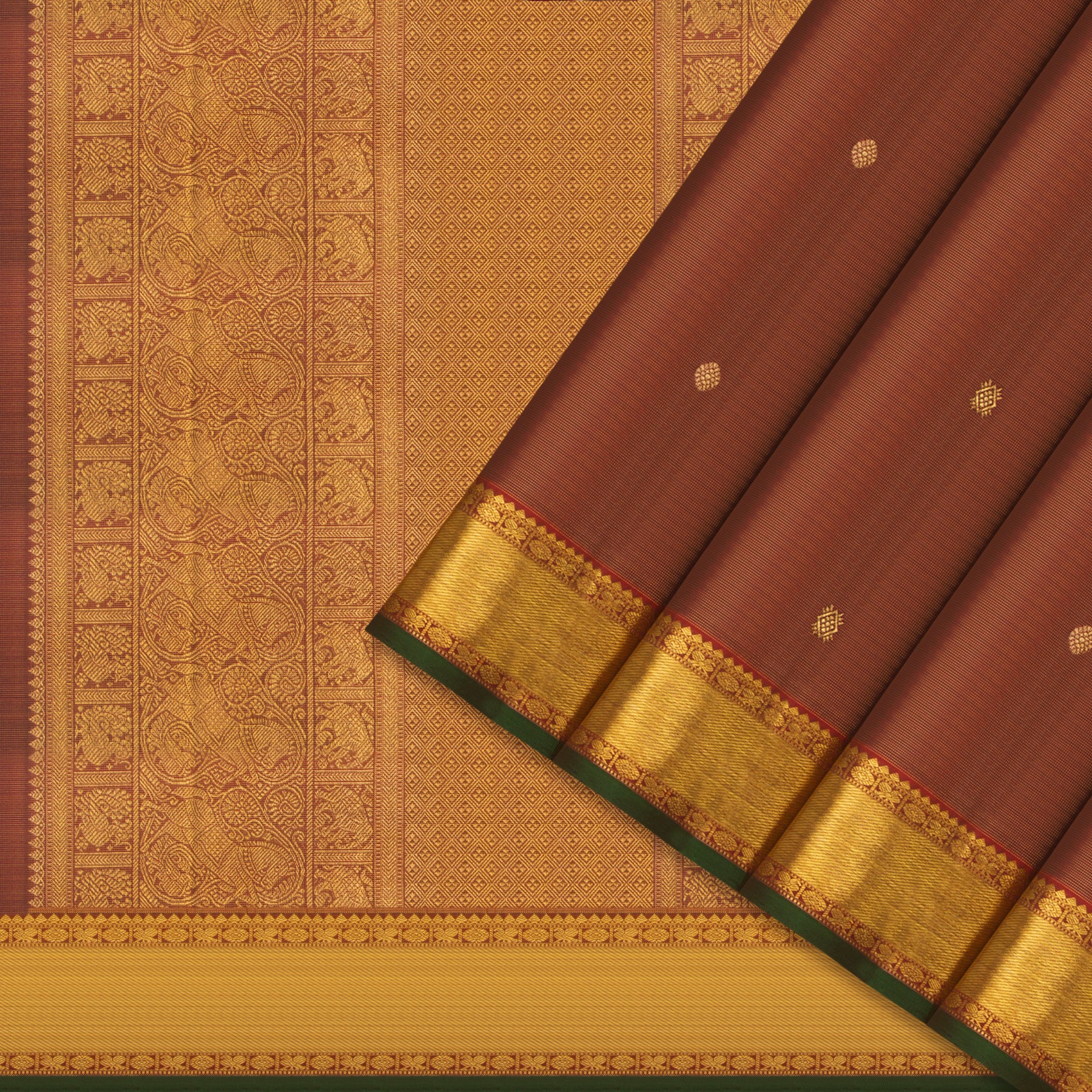 Kanakavalli Kanjivaram Silk Sari 25-615-HS001-03873 - Cover View