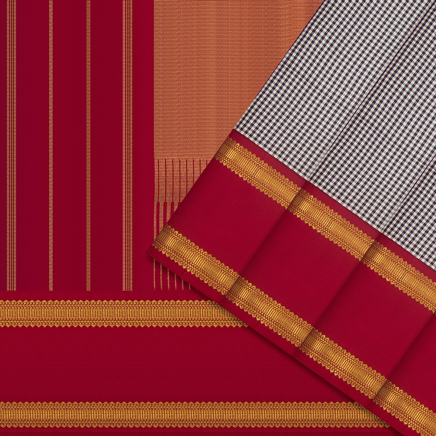 Kanakavalli Kanjivaram Silk Sari 25-615-HS001-03874 - Cover View