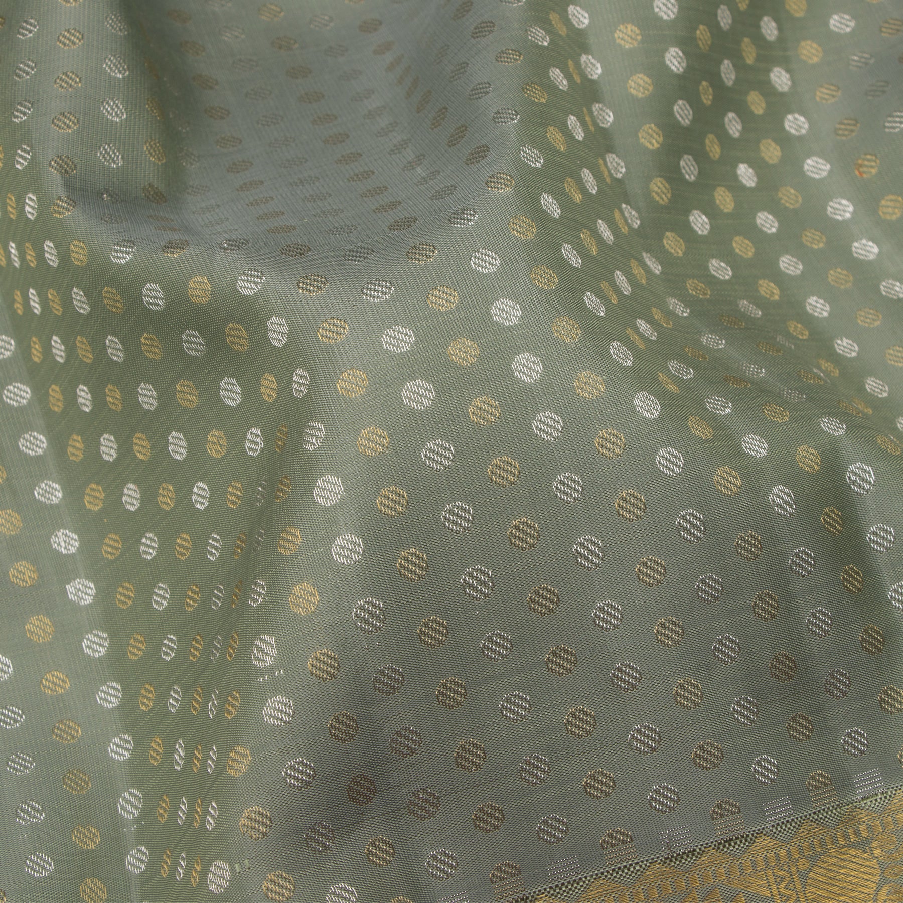 Kanakavalli Kanjivaram Silk Sari 25-615-HS001-04367 - Fabric View