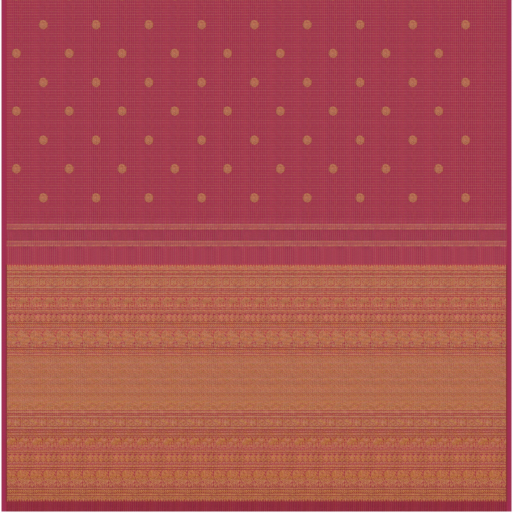 Kanakavalli Kanjivaram Silk Sari 25-615-HS001-04394 - Full View