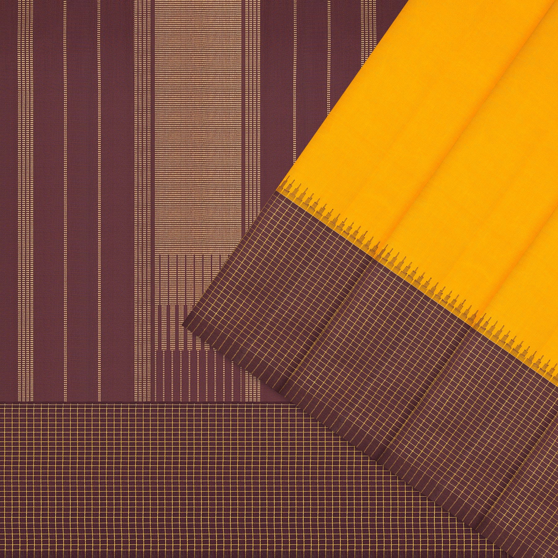 Kanakavalli Kanjivaram Silk Sari 25-615-HS001-05138 - Cover View