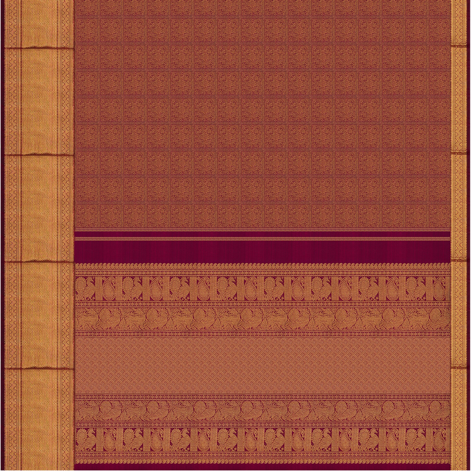 Kanakavalli Kanjivaram Silk Sari 25-615-HS001-05147 - Full View