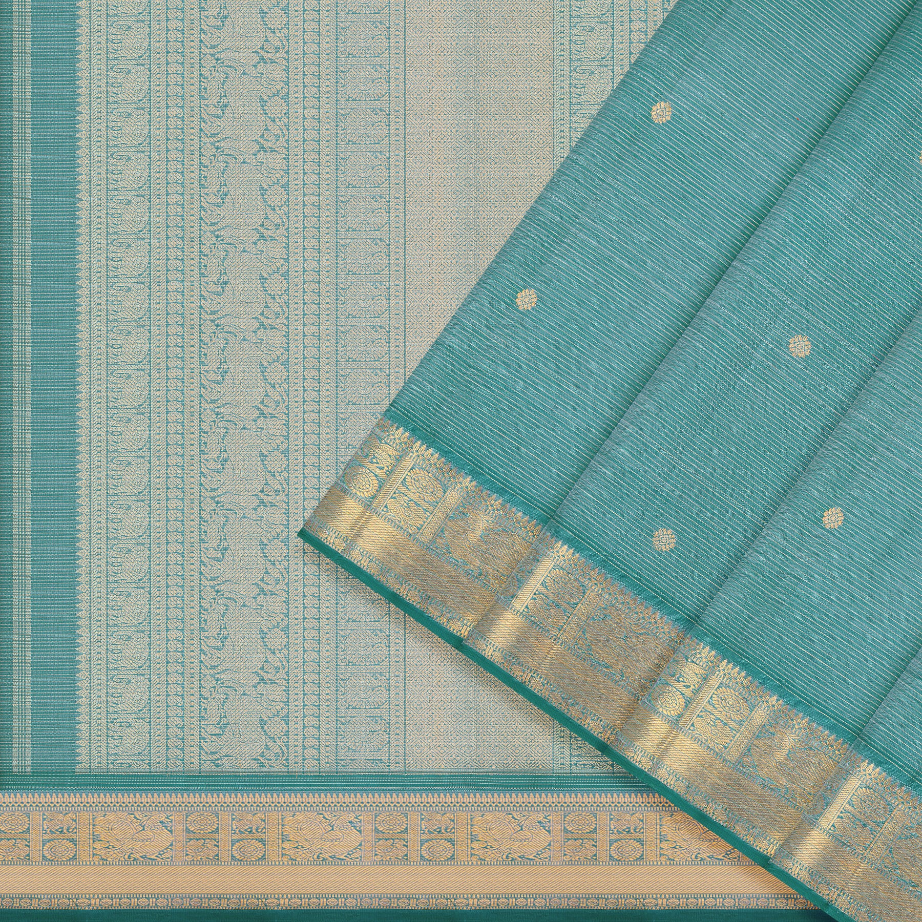 Kanakavalli Kanjivaram Silk Sari 25-615-HS001-05151 - Cover View