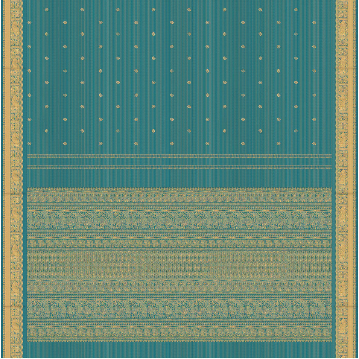 Kanakavalli Kanjivaram Silk Sari 25-615-HS001-05152 - Full View