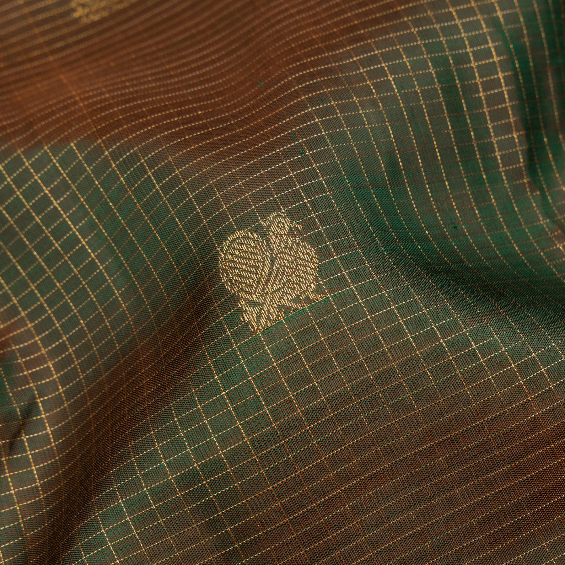Kanakavalli Kanjivaram Silk Sari 25-615-HS001-05158 - Fabric View