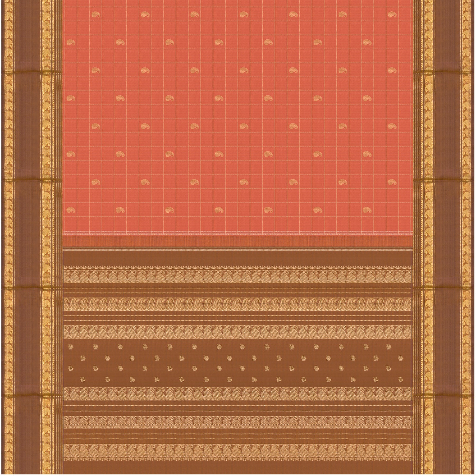 Kanakavalli Kanjivaram Silk Sari 25-615-HS001-05162 - Full View