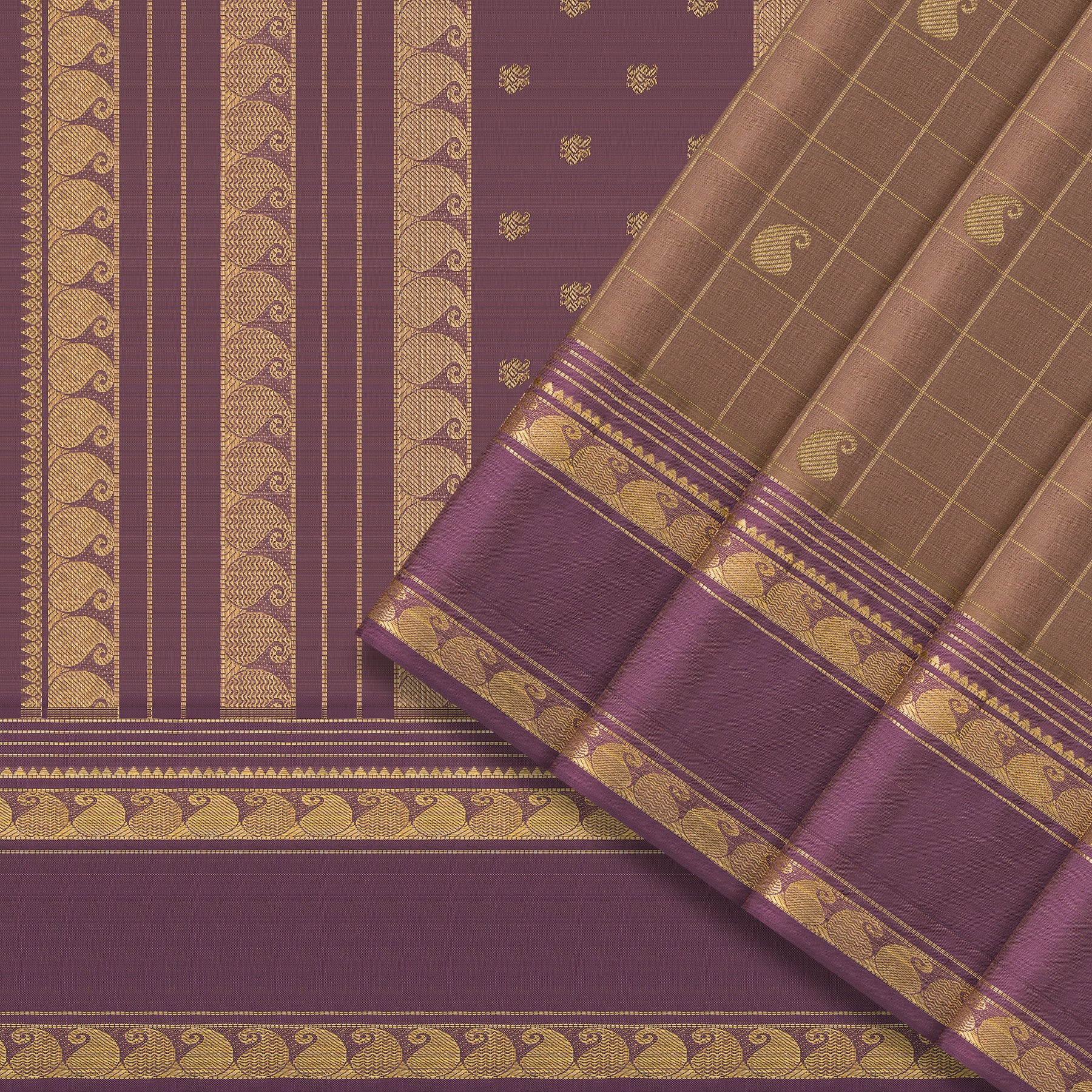 Kanakavalli Kanjivaram Silk Sari 25-615-HS001-05163 - Cover View