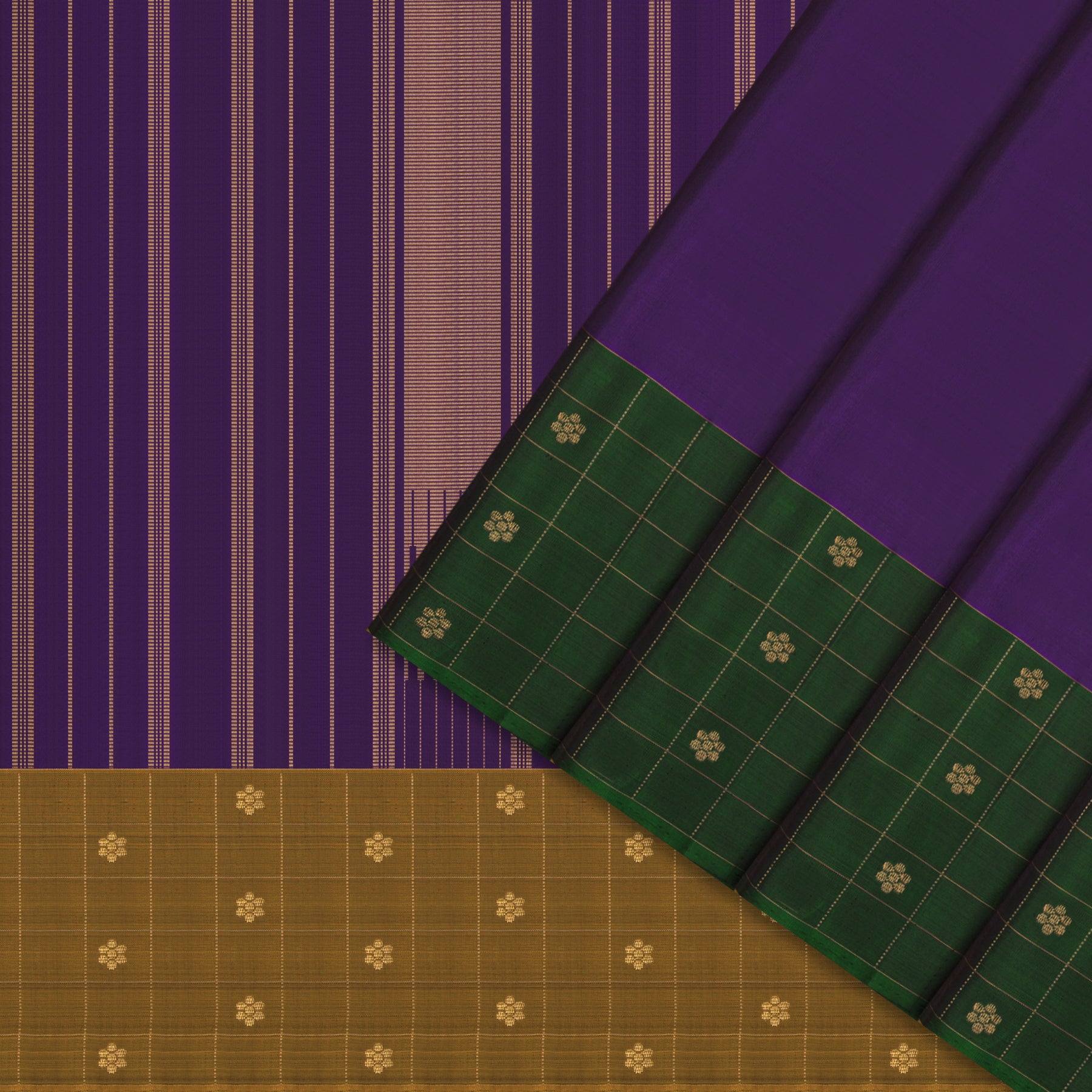 Kanakavalli Kanjivaram Silk Sari 25-615-HS001-05178 - Cover View