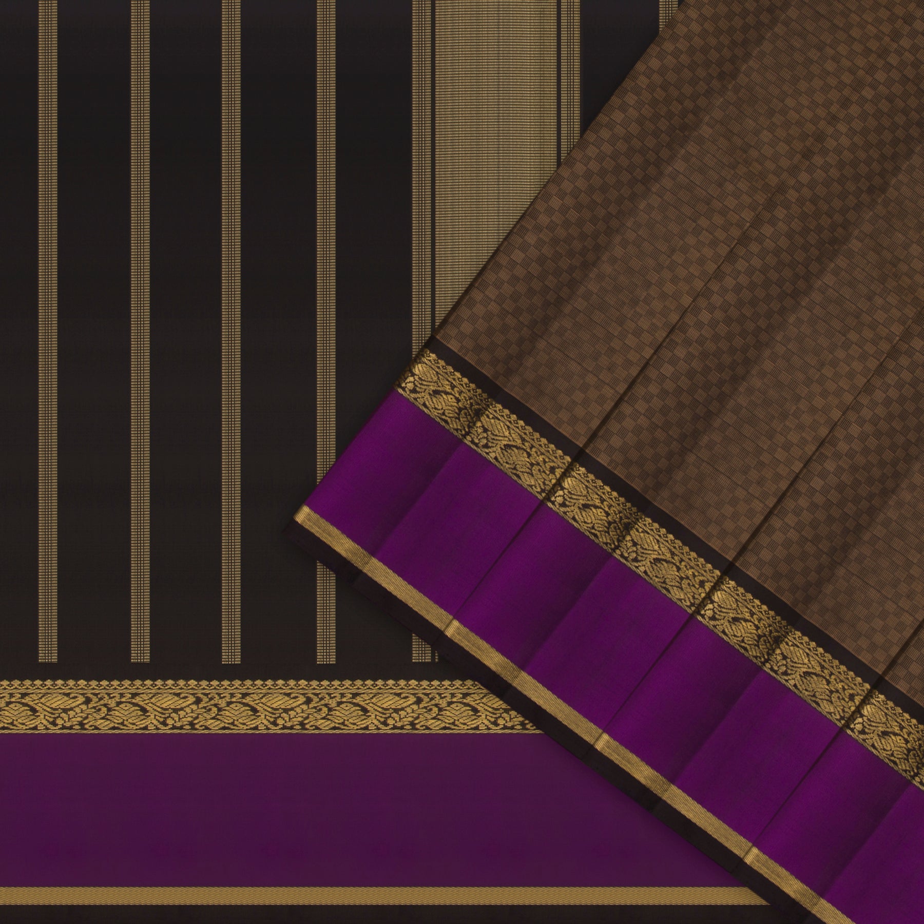 Kanakavalli Kanjivaram Silk Sari 25-615-HS001-05194 - Cover View