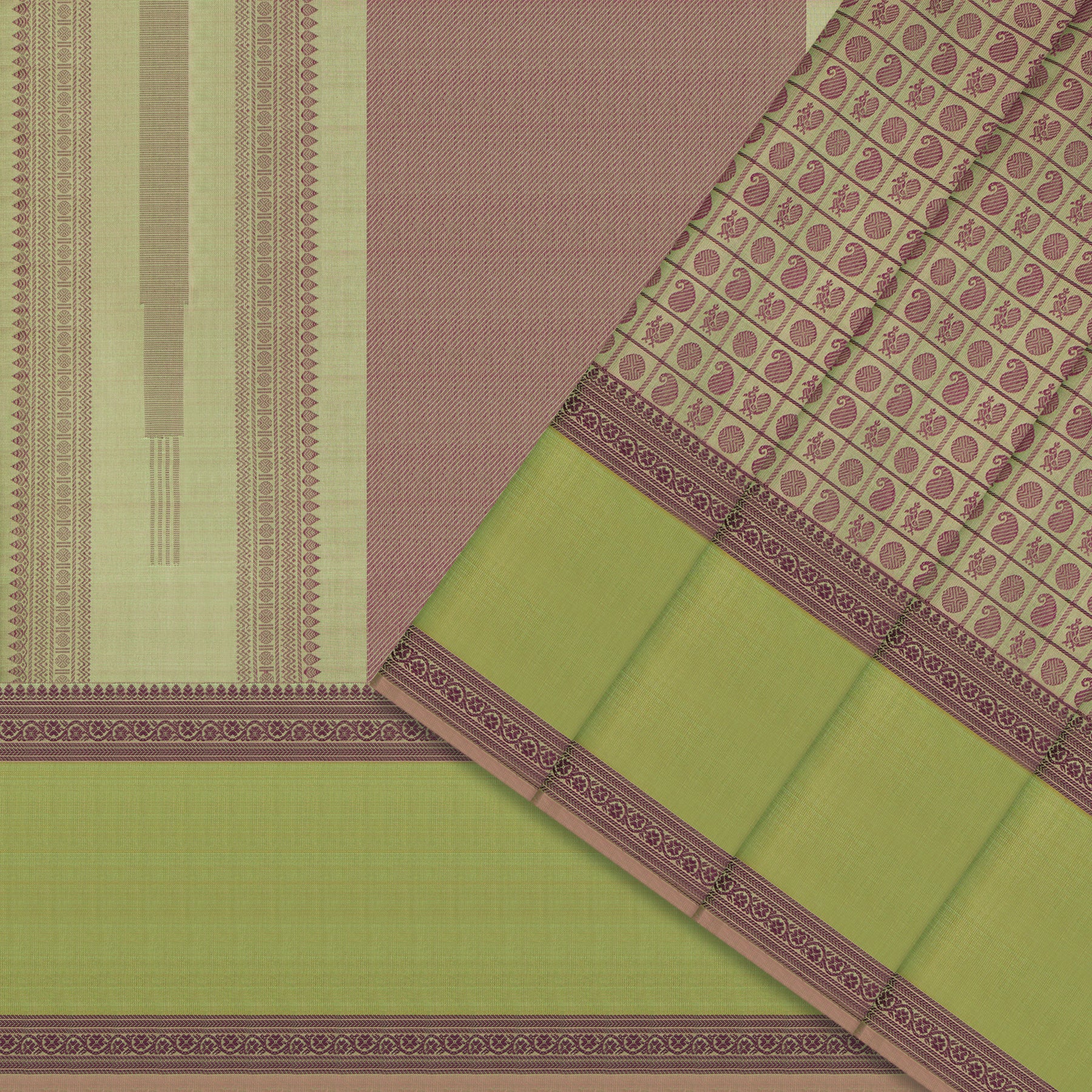 Kanakavalli Kanjivaram Silk Sari 25-615-HS001-05225 - Cover View