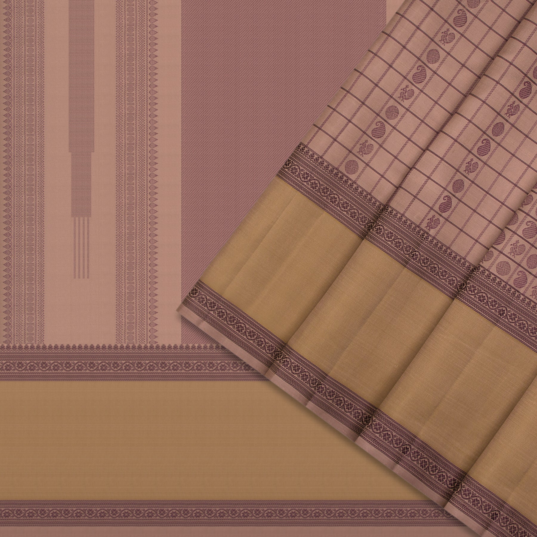 Kanakavalli Kanjivaram Silk Sari 25-615-HS001-05226 - Cover View