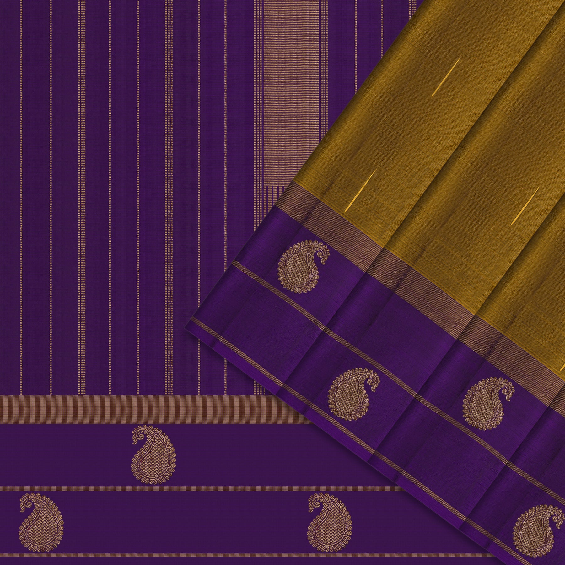 Kanakavalli Kanjivaram Silk Sari 25-615-HS001-05239 - Cover View