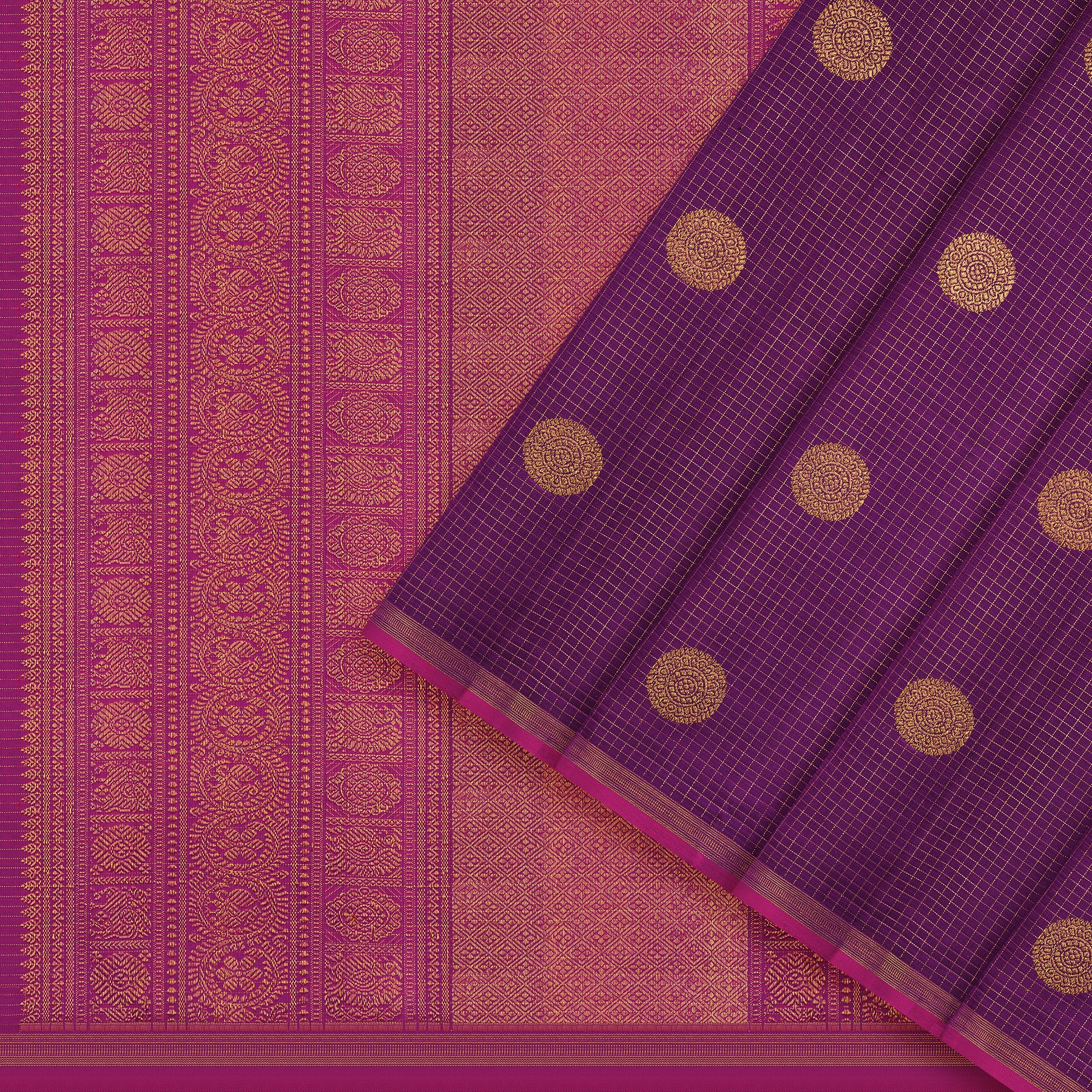 Kanakavalli Kanjivaram Silk Sari 25-615-HS001-05248 - Cover View