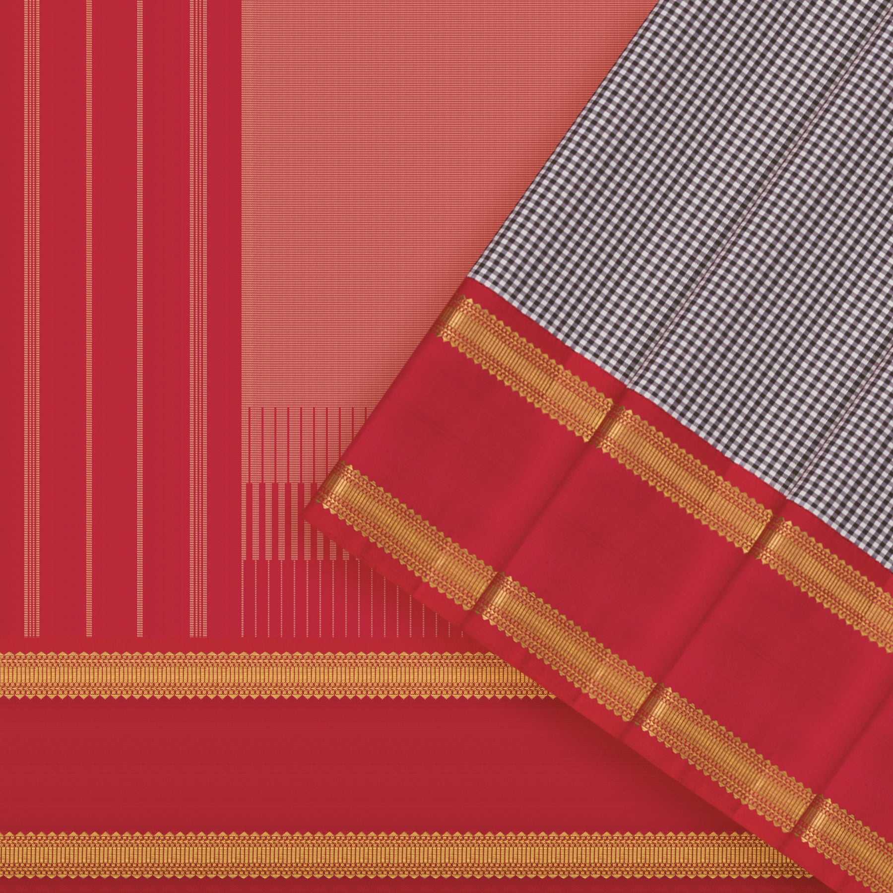 Kanakavalli Kanjivaram Silk Sari 25-615-HS001-05255 - Cover View