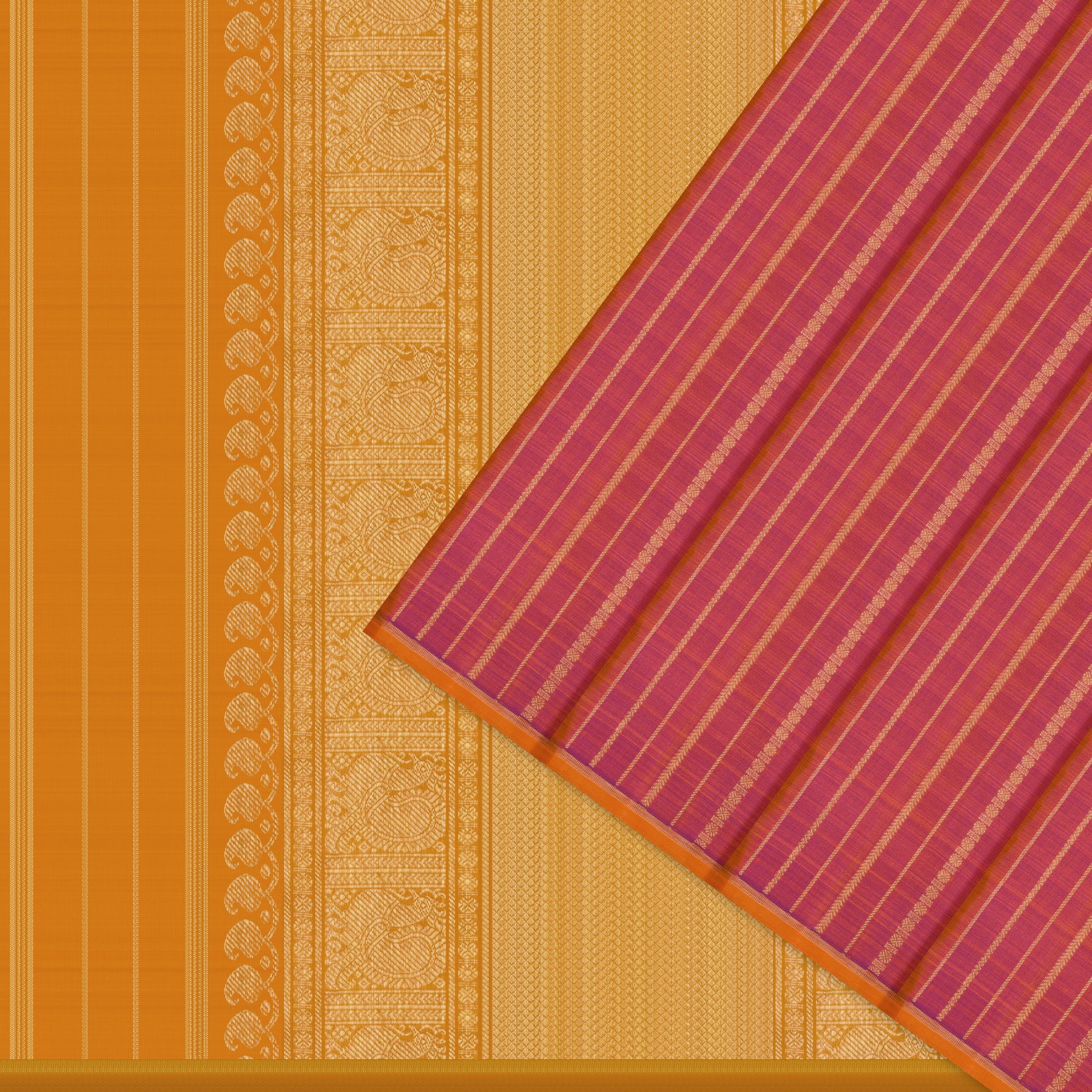 Kanakavalli Kanjivaram Silk Sari 25-615-HS001-05269 - Cover View